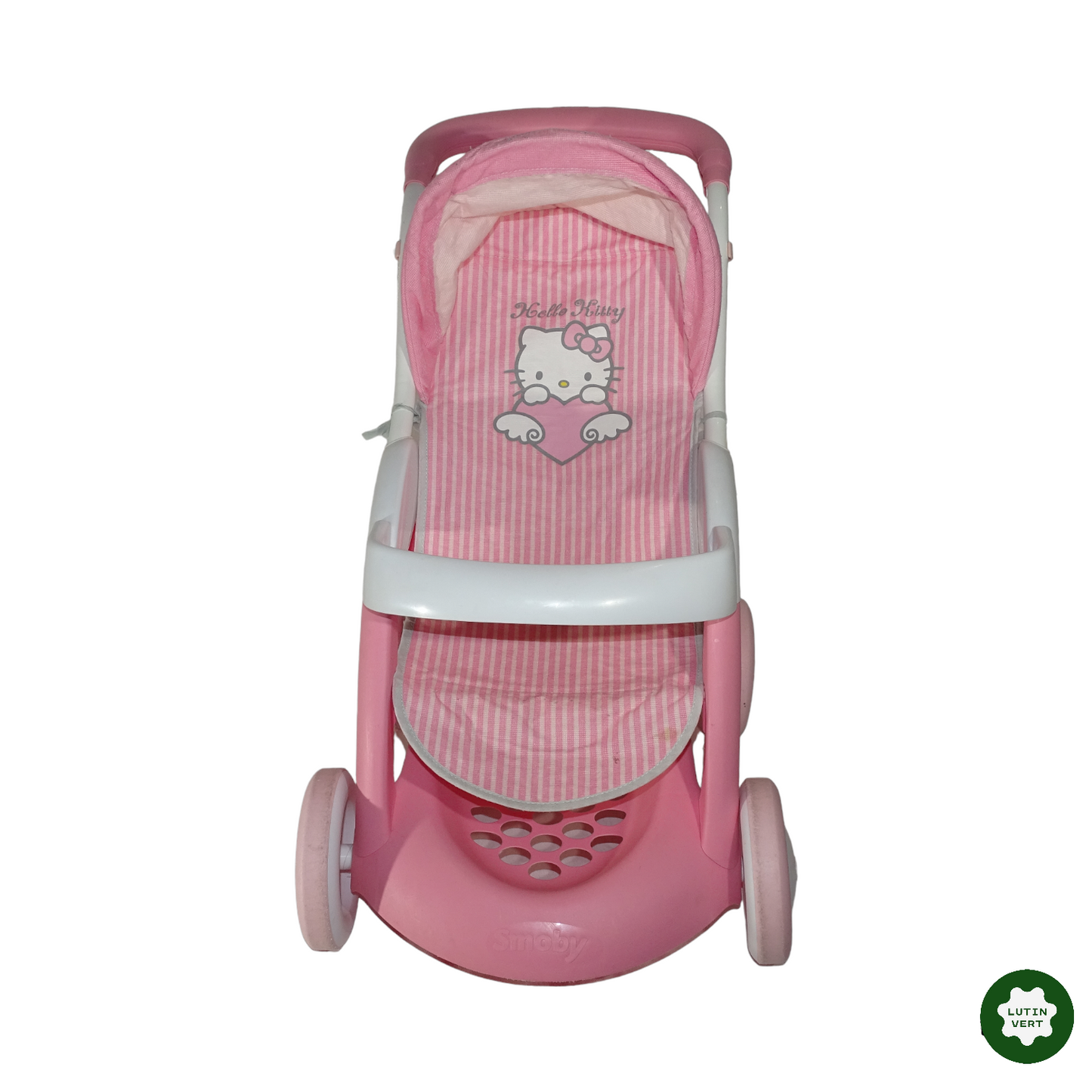Poussette Chuli Pop Hello Kitty occasion SMOBY - Dès 18 mois | Lutin Vert