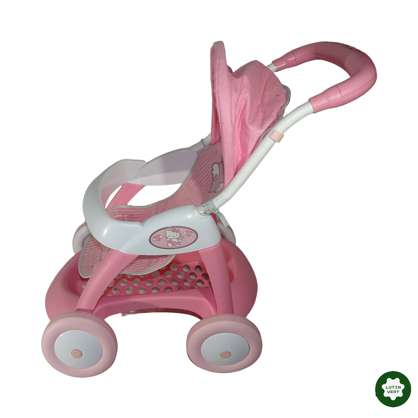 Poussette Chuli Pop Hello Kitty occasion SMOBY - Dès 18 mois | Lutin Vert