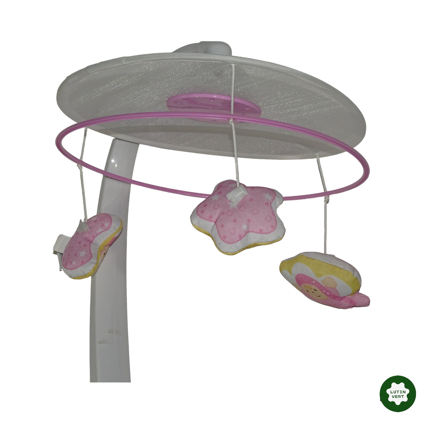 Mobile double projection rose first dreams d'occasion CHICCO - Dès 3 mois | Lutin Vert