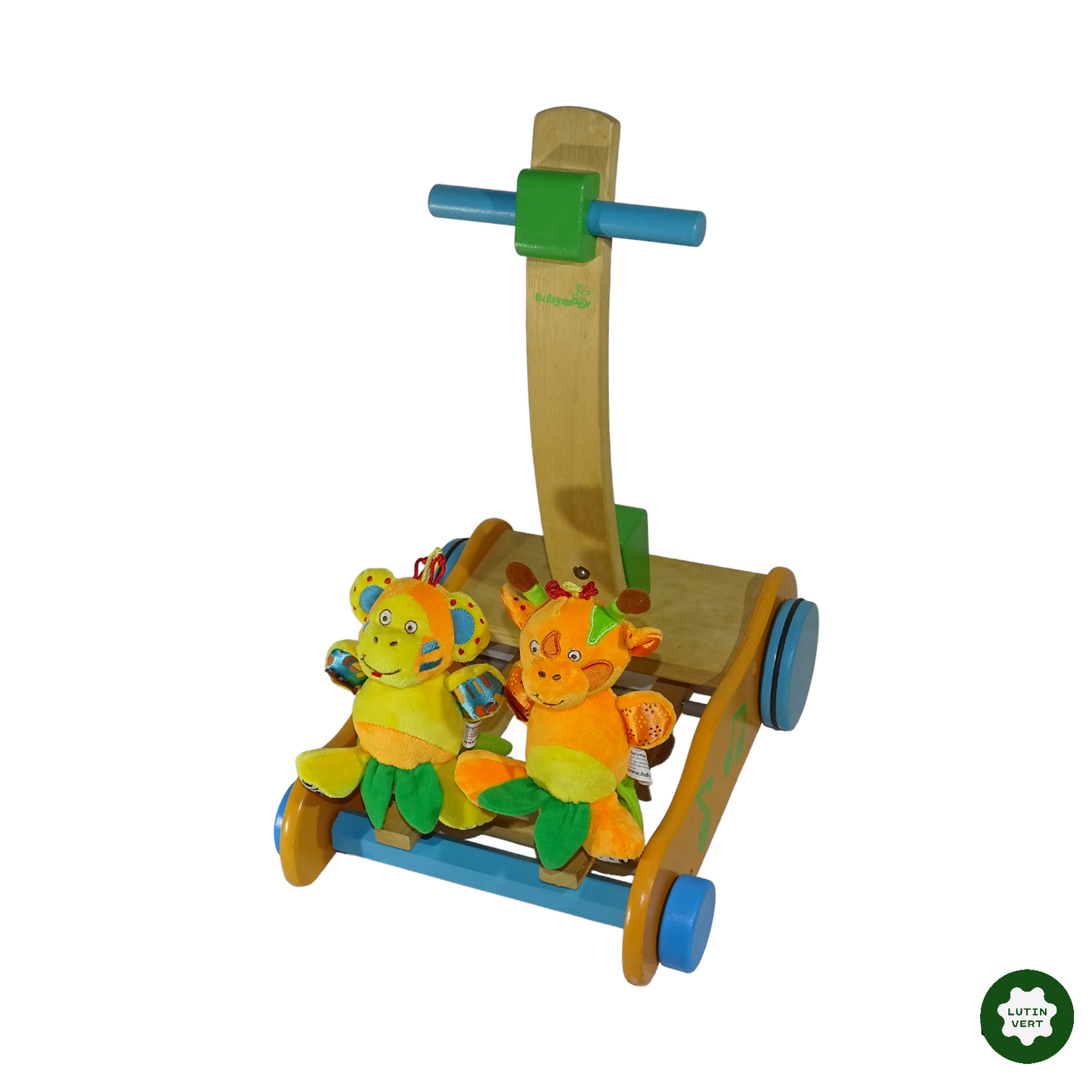Trotteur, pousseur en bois d'occasion BABY MOOVE - Dès 1 an | Lutin Vert