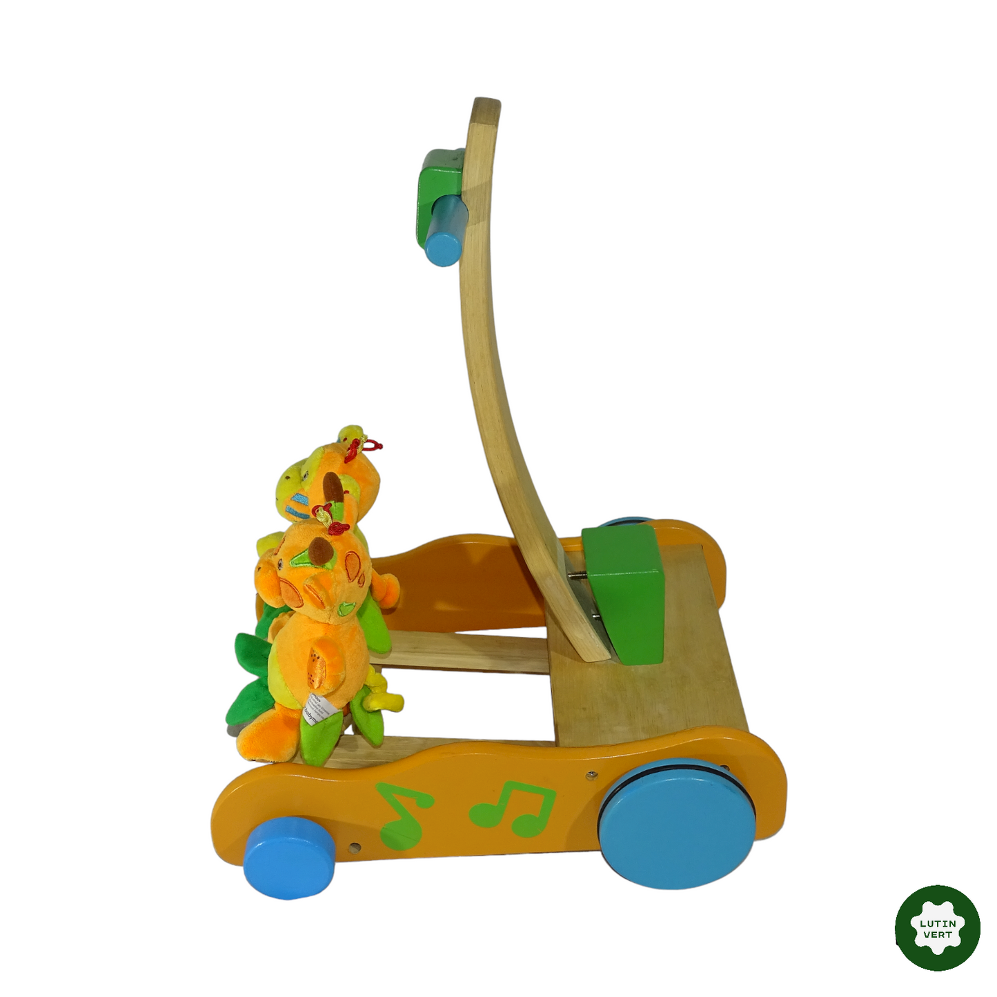 Trotteur, pousseur en bois d'occasion BABY MOOVE - Dès 1 an | Lutin Vert