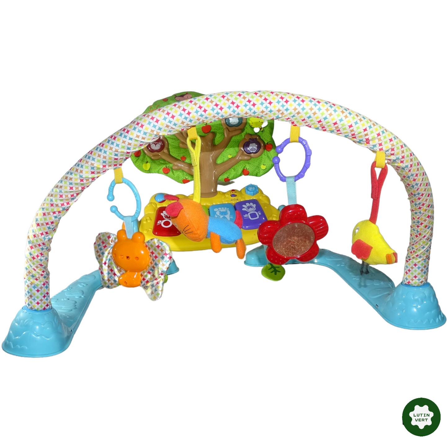 Tapis d'éveil avec portique Jardin enchanté p'tits copains d'occasion VTECH - Dès 3 mois | Lutin Vert
