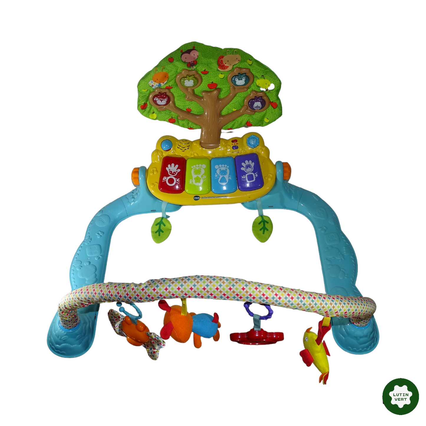 Tapis d'éveil avec portique Jardin enchanté p'tits copains d'occasion VTECH - Dès 3 mois | Lutin Vert