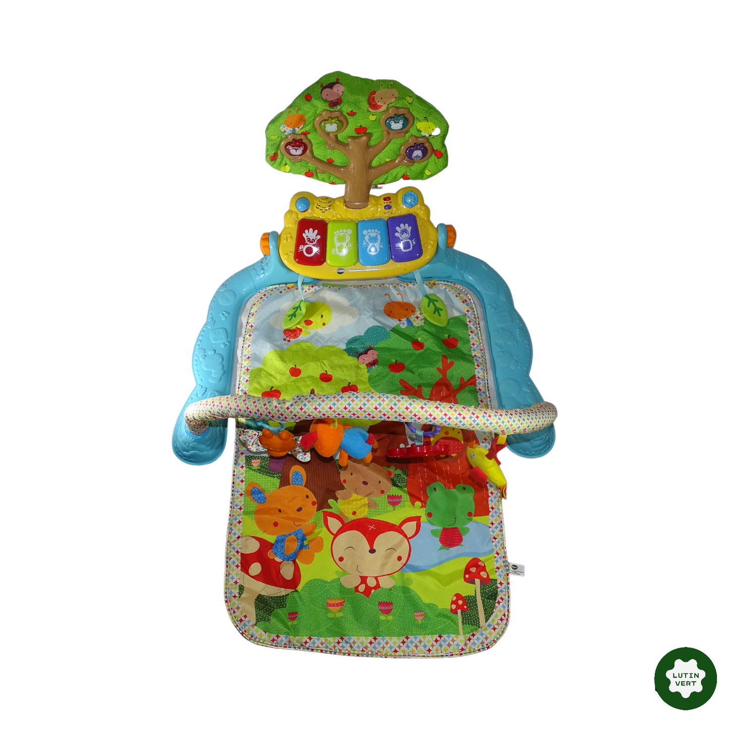 Tapis d'éveil avec portique Jardin enchanté p'tits copains d'occasion VTECH - Dès 3 mois | Lutin Vert