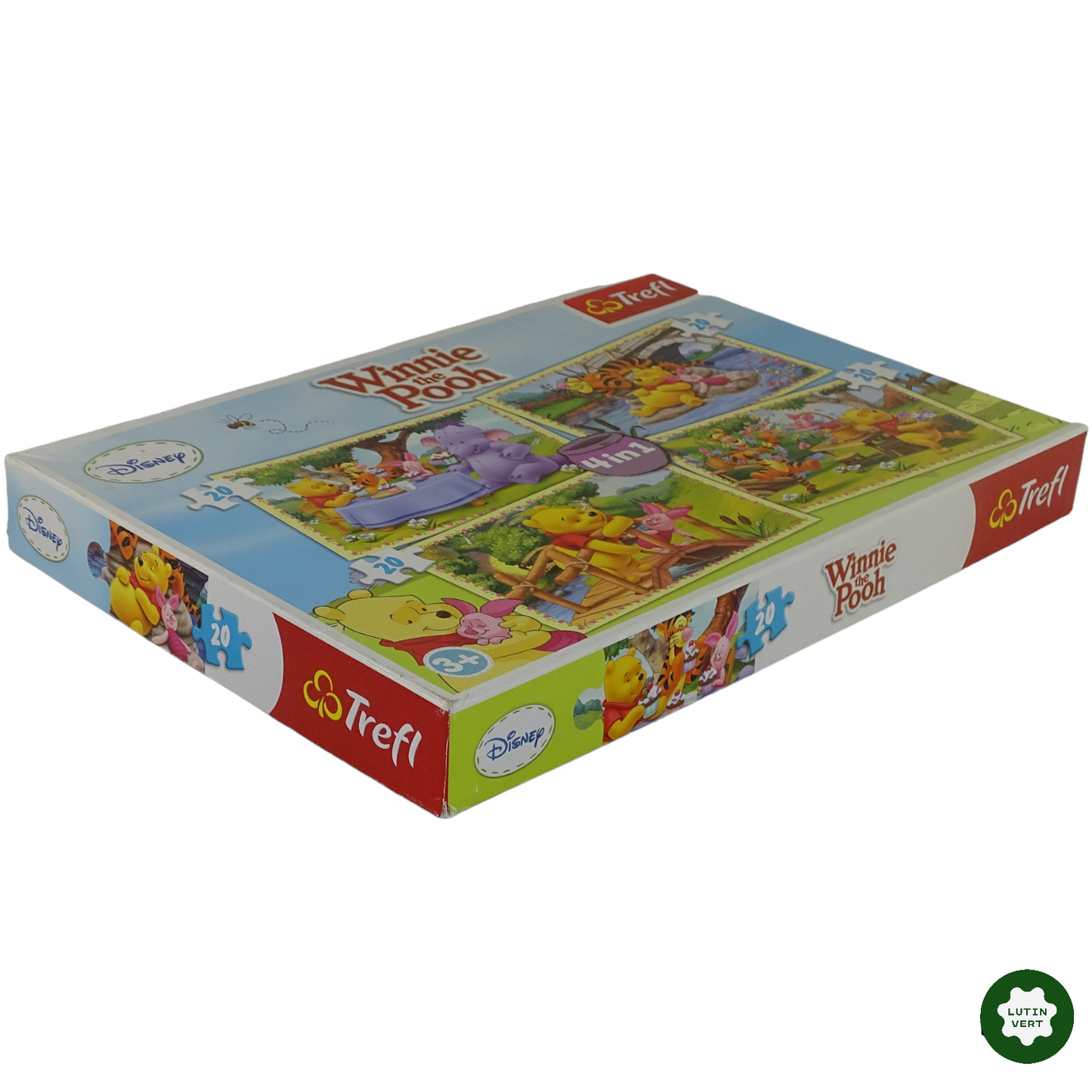 4 puzzles Winnie l’Ourson occasion RAVENSBURGER - Dès 5 ans | Lutin Vert