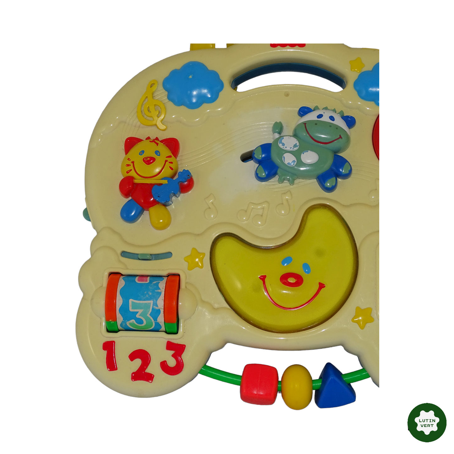 Tableau d’éveil musical vintage d'occasion FISHER PRICE - Dès 9 mois | Lutin Vert