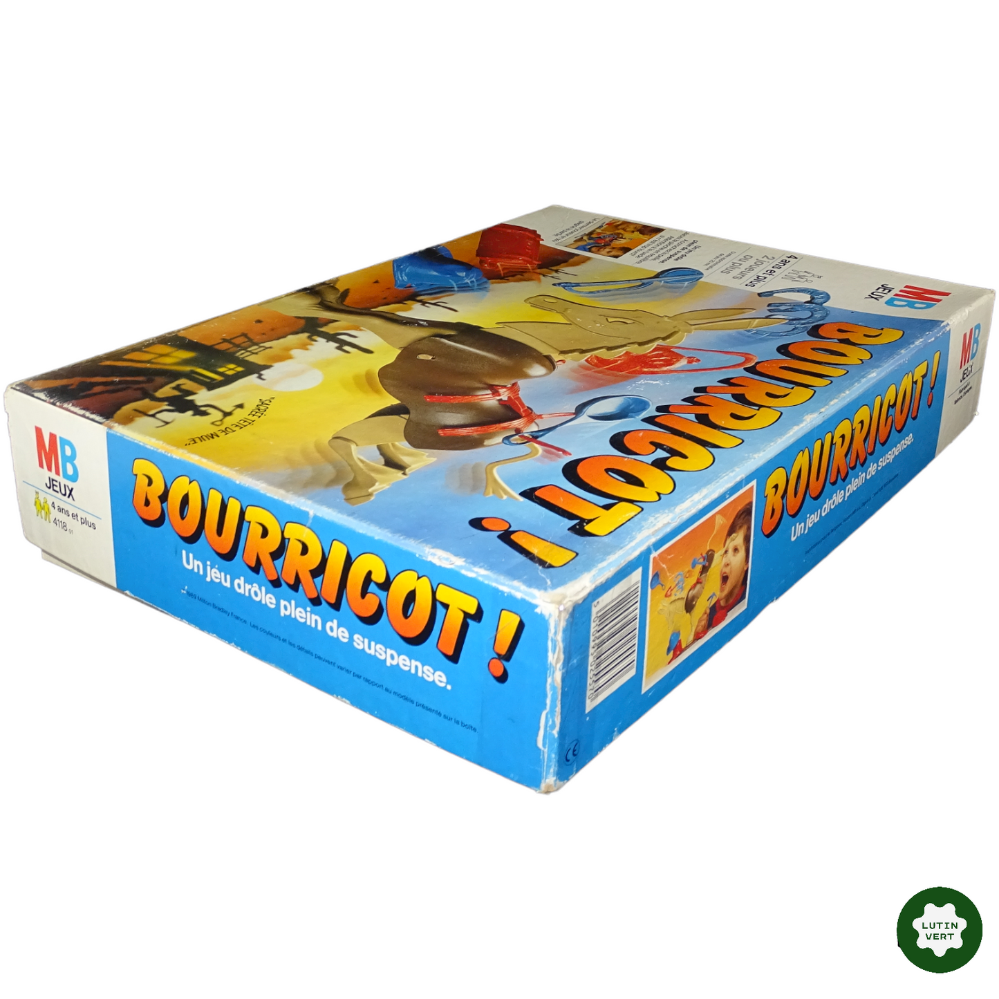 Jeu BOURRICOT vintage d'occasion MB JEUX - Dès 4 ans | Lutin Vert