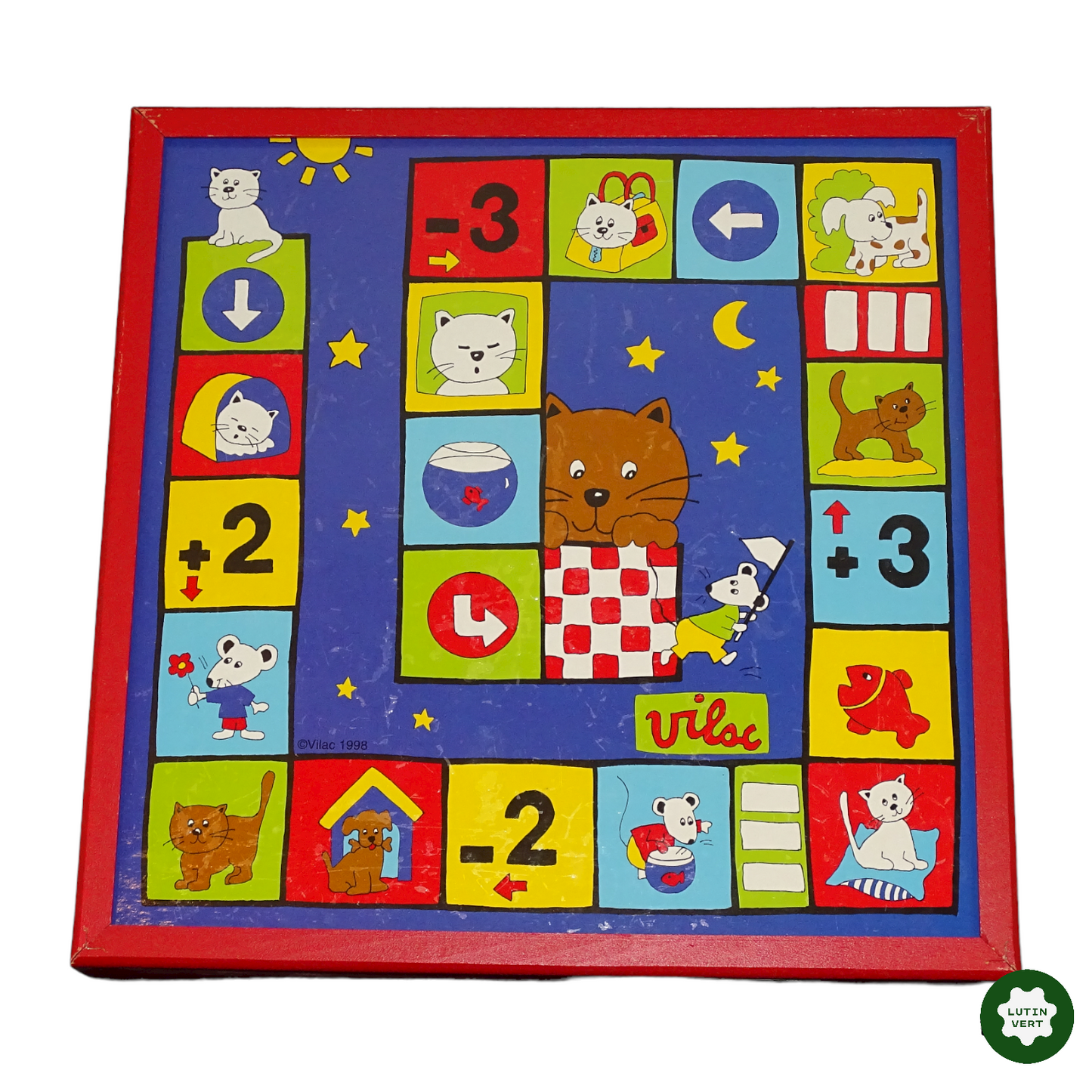 Boîte multi-jeu – Les jeux des tout petits d'occasion VILAC - Dès 2 ans | Lutin Vert