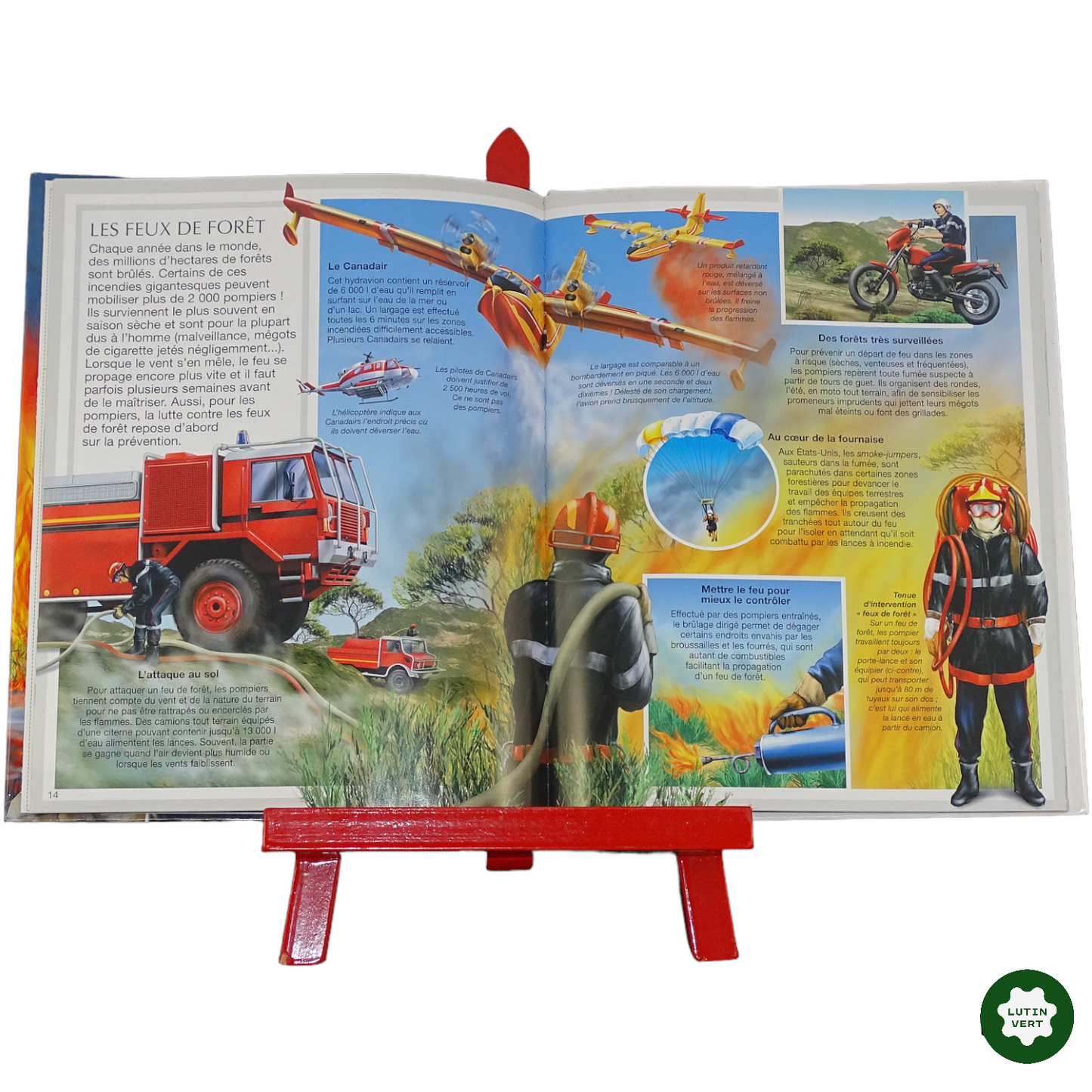 Les pompiers d'occasion ÉDITIONS FLEURUS - Dès 6 ans | Lutin Vert