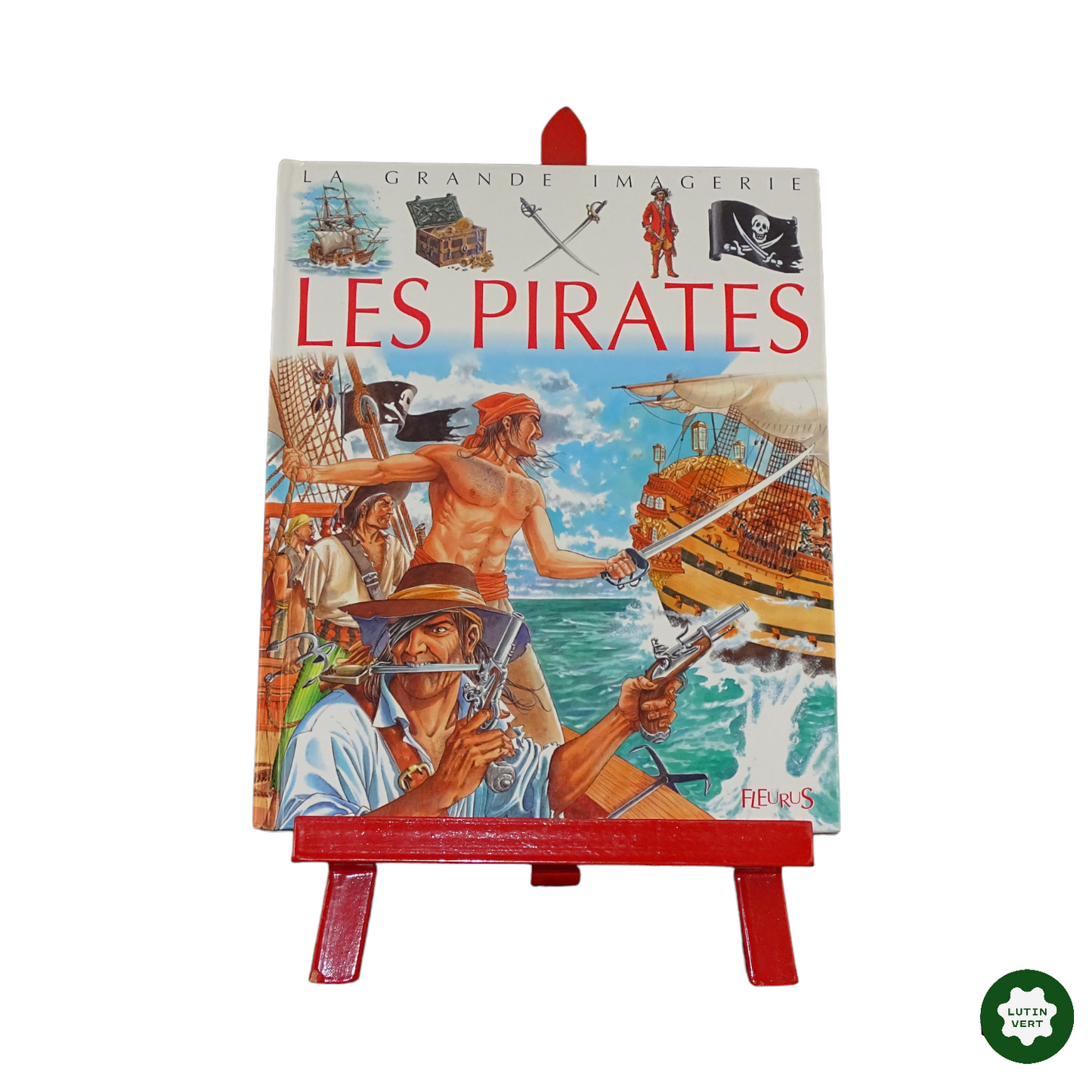 Les pirates d'occasion ÉDITIONS FLEURUS - Dès 6 ans | Lutin Vert