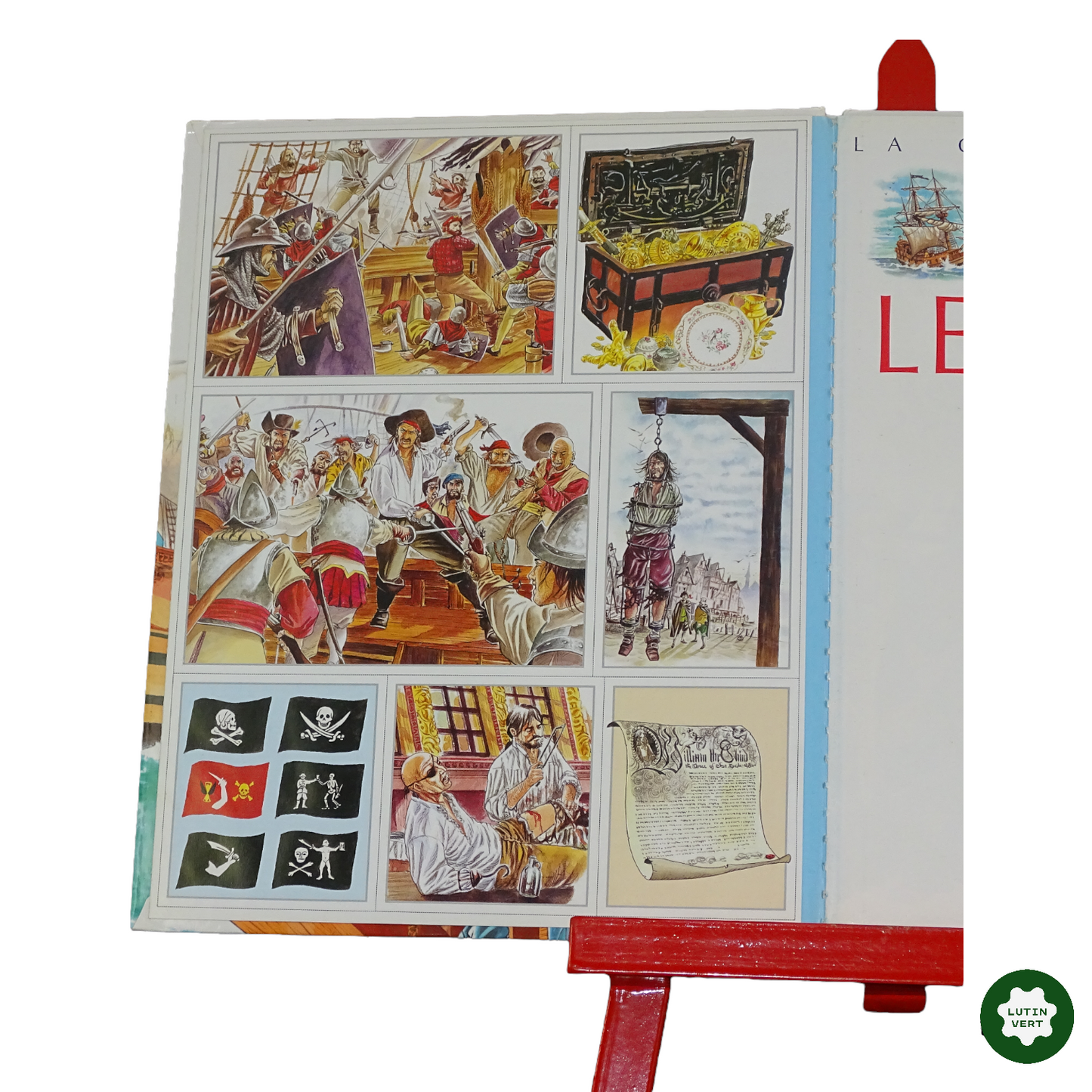 Les pirates d'occasion ÉDITIONS FLEURUS - Dès 6 ans | Lutin Vert