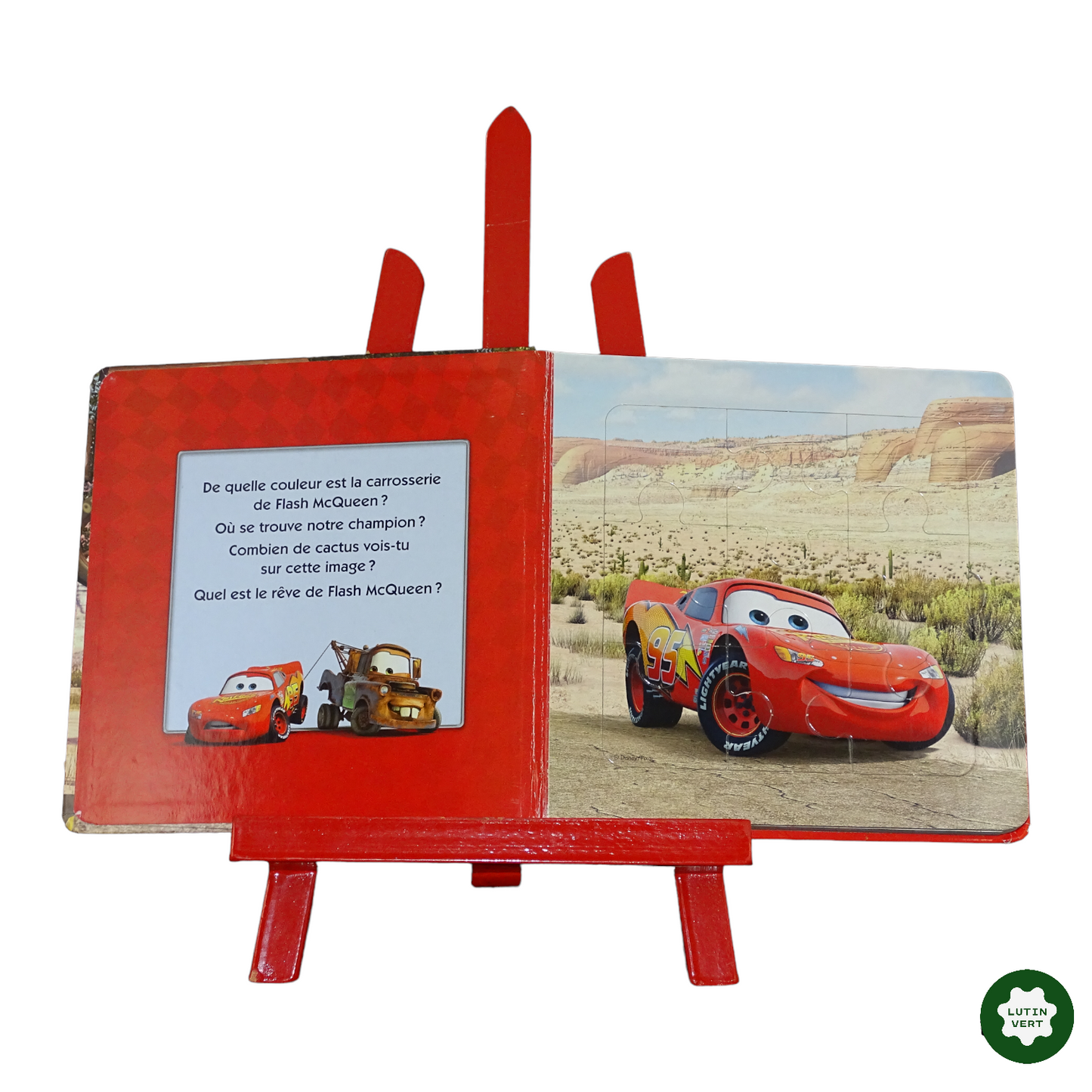Mon petit livre puzzle – Le monde de Cars d'occasion HACHETTE JEUNESSE - Dès 3 ans | Lutin Vert