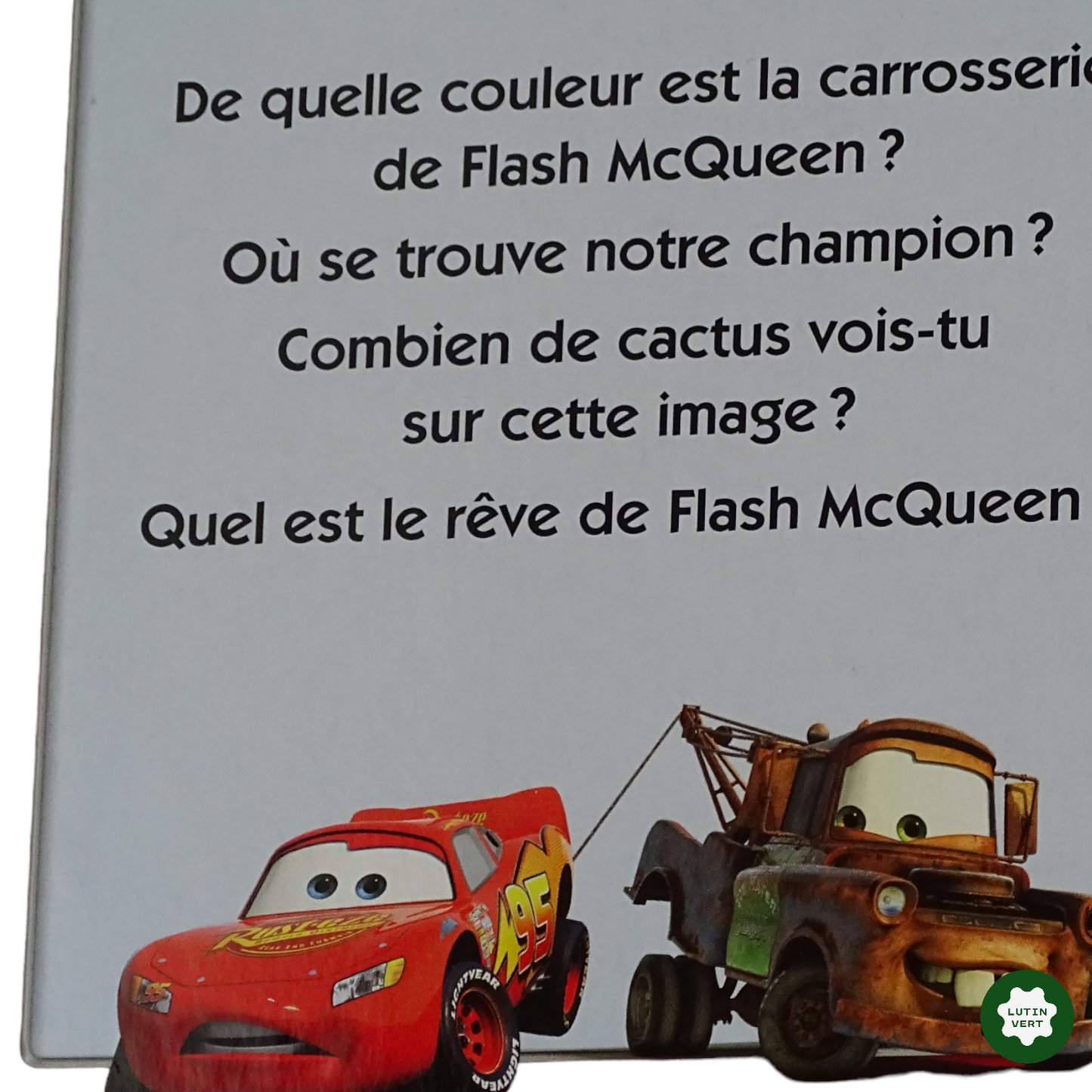 Mon petit livre puzzle – Le monde de Cars d'occasion HACHETTE JEUNESSE - Dès 3 ans | Lutin Vert