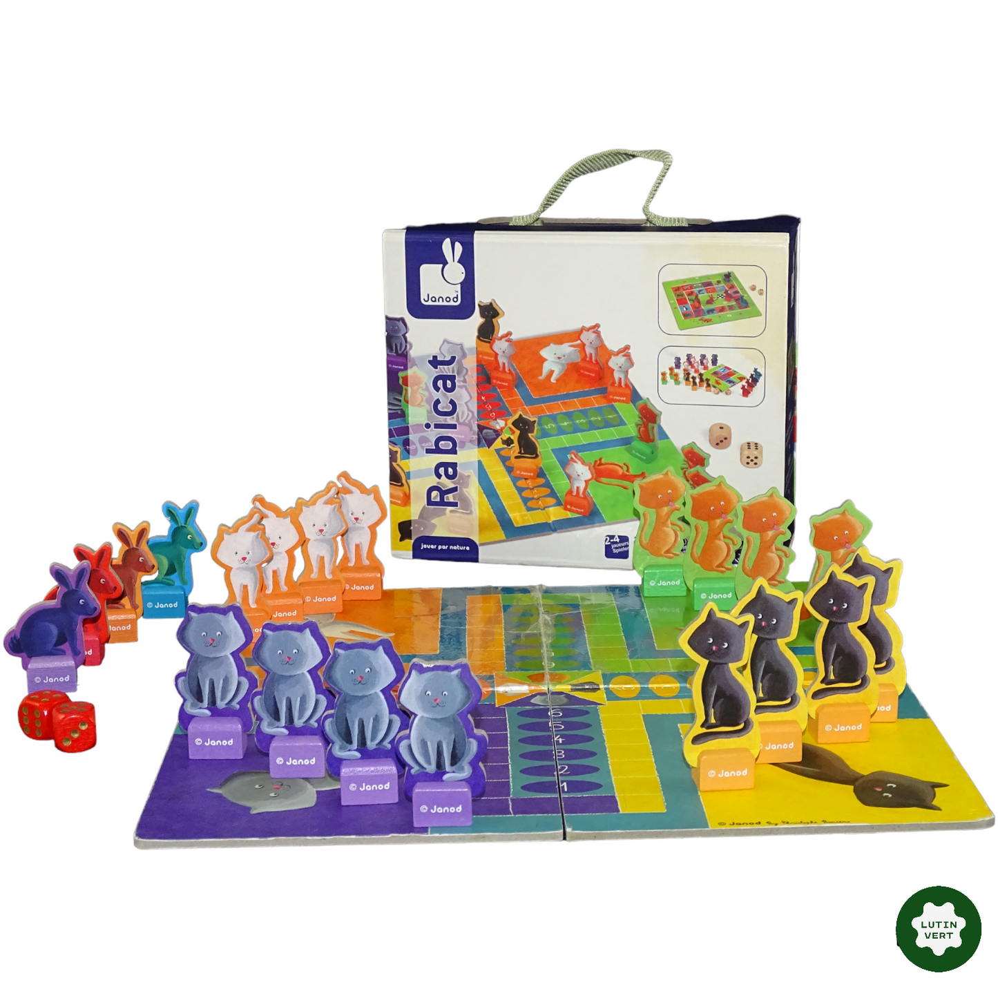 Jeu de plateau Rabicat d'occasion JANOD - Dès 3 ans | Lutin Vert