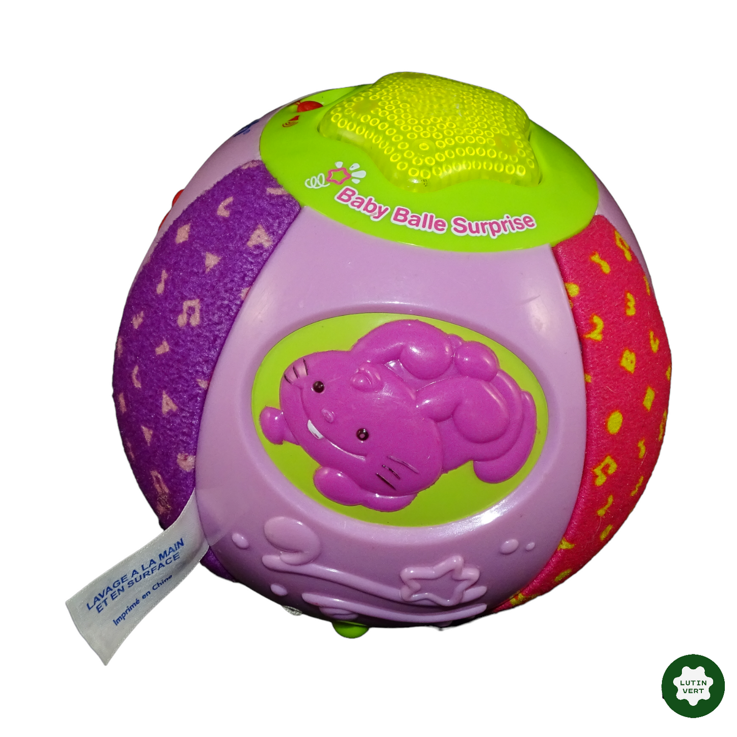 Baby balle surprise rose d'occasion VTECH - Dès 6 mois | Lutin Vert