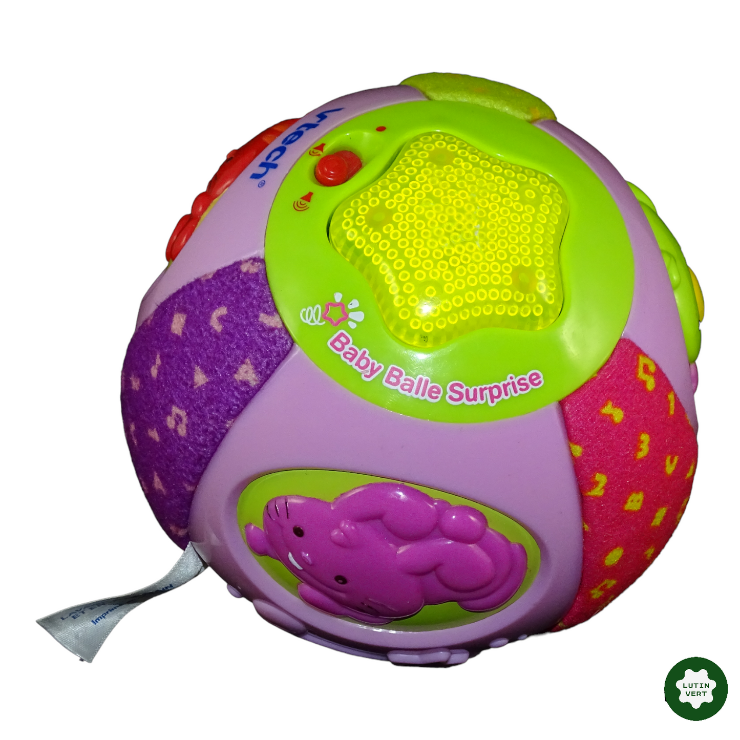 Baby balle surprise rose d'occasion VTECH - Dès 6 mois | Lutin Vert