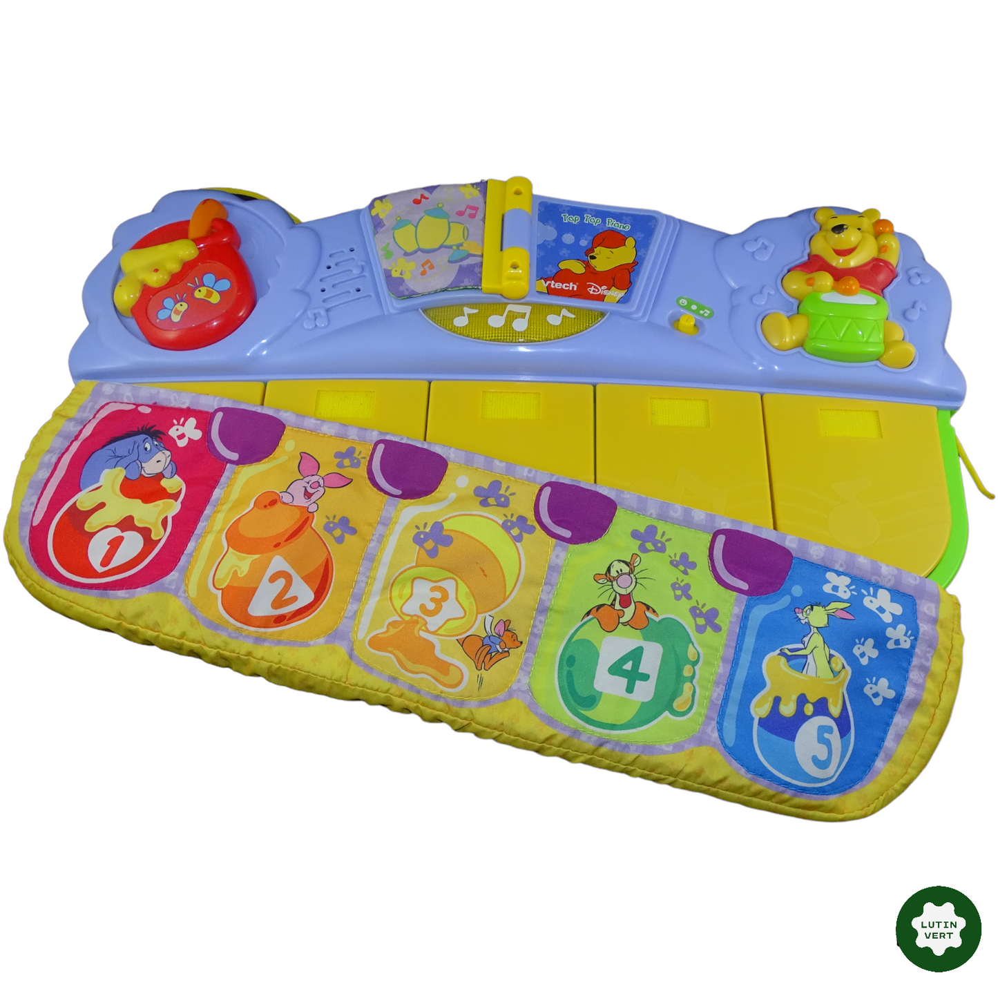 TAP TAP PIANO WINNIE L’ourson d'occasion VTECH - Dès 3 mois | Lutin Vert