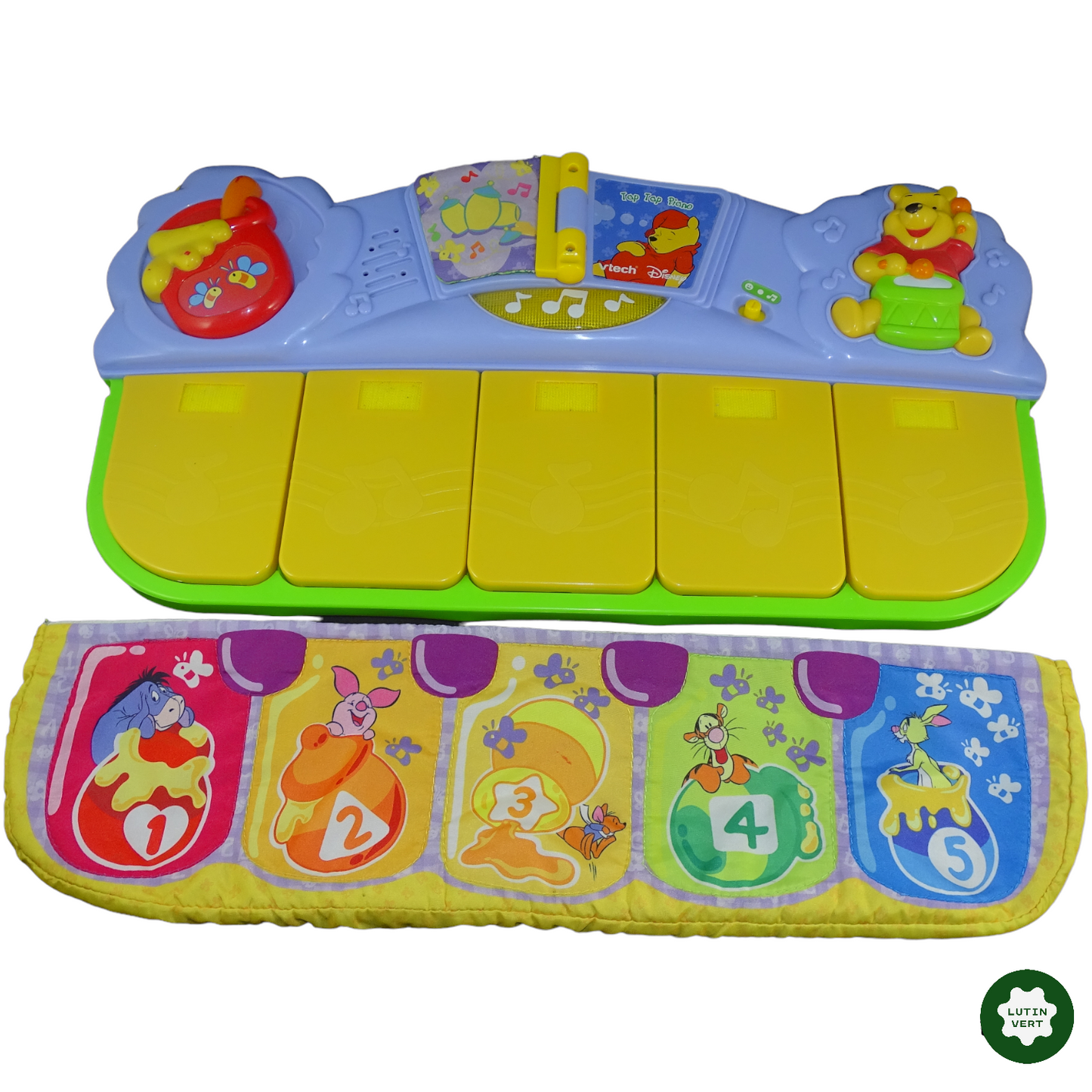 TAP TAP PIANO WINNIE L’ourson d'occasion VTECH - Dès 3 mois | Lutin Vert