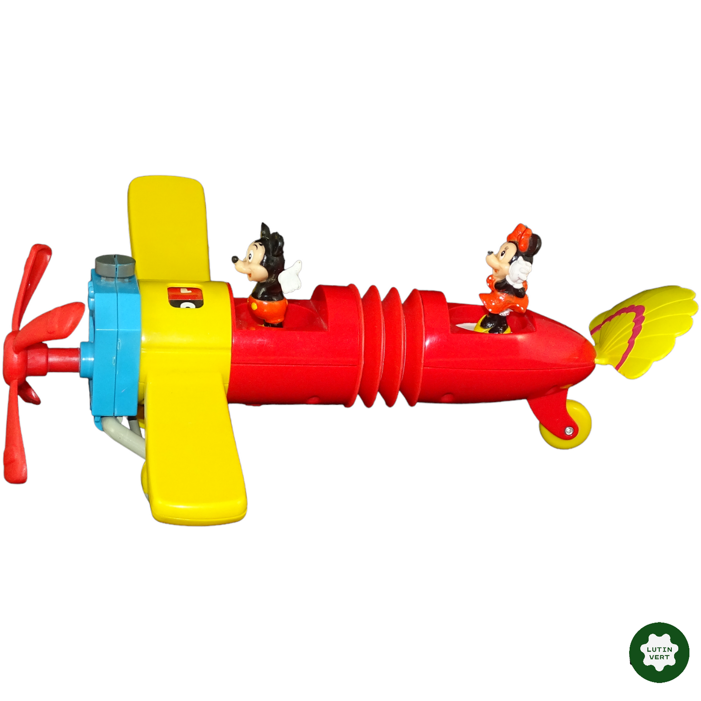 MICKEY et MINNIE sur leur avion Vintage d'occasion DISNEY - Dès 3 ans | Lutin Vert
