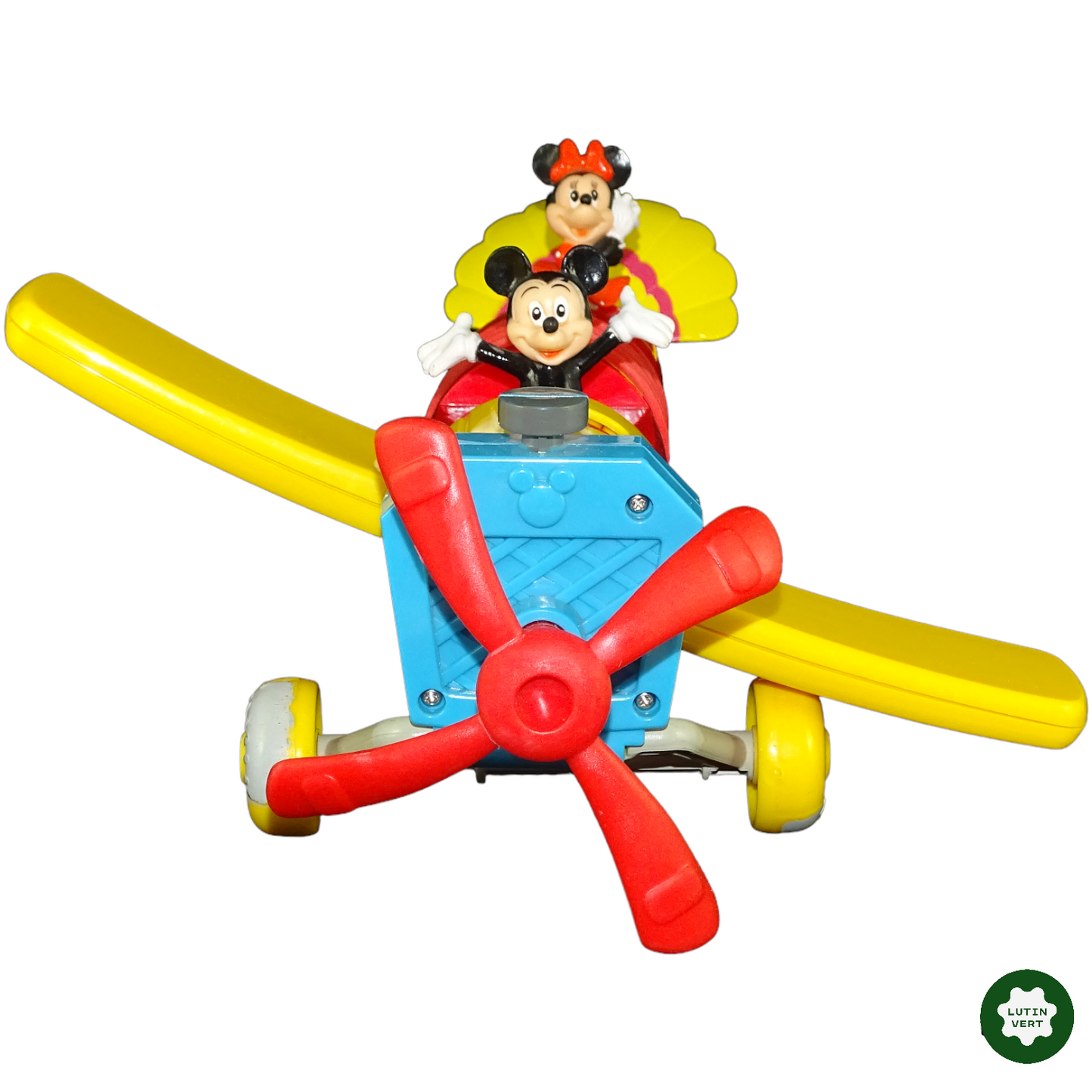 MICKEY et MINNIE sur leur avion Vintage d'occasion DISNEY - Dès 3 ans | Lutin Vert