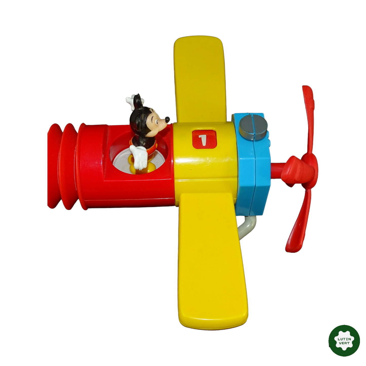 MICKEY et MINNIE sur leur avion Vintage d'occasion DISNEY - Dès 3 ans | Lutin Vert