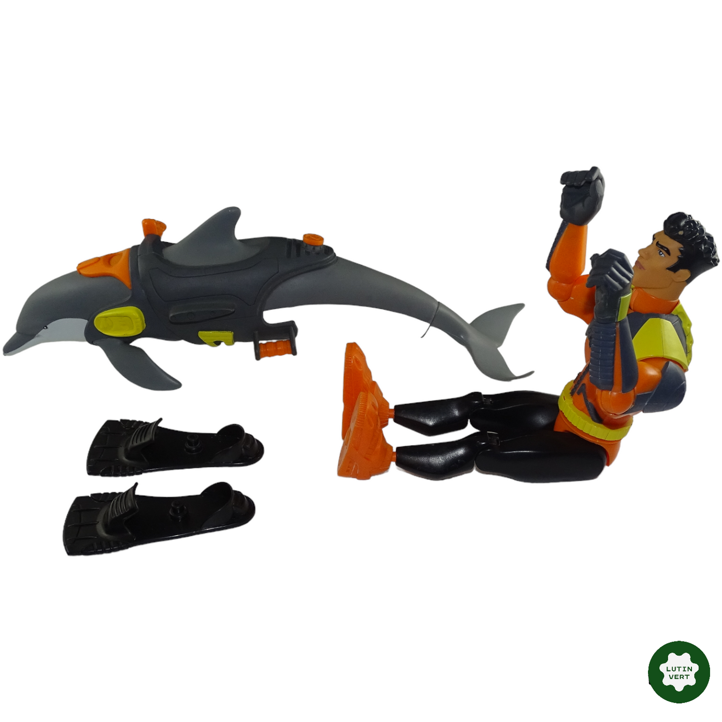 Action Man et son dauphin d'occasion HASBRO - Dès 6 ans | Lutin Vert