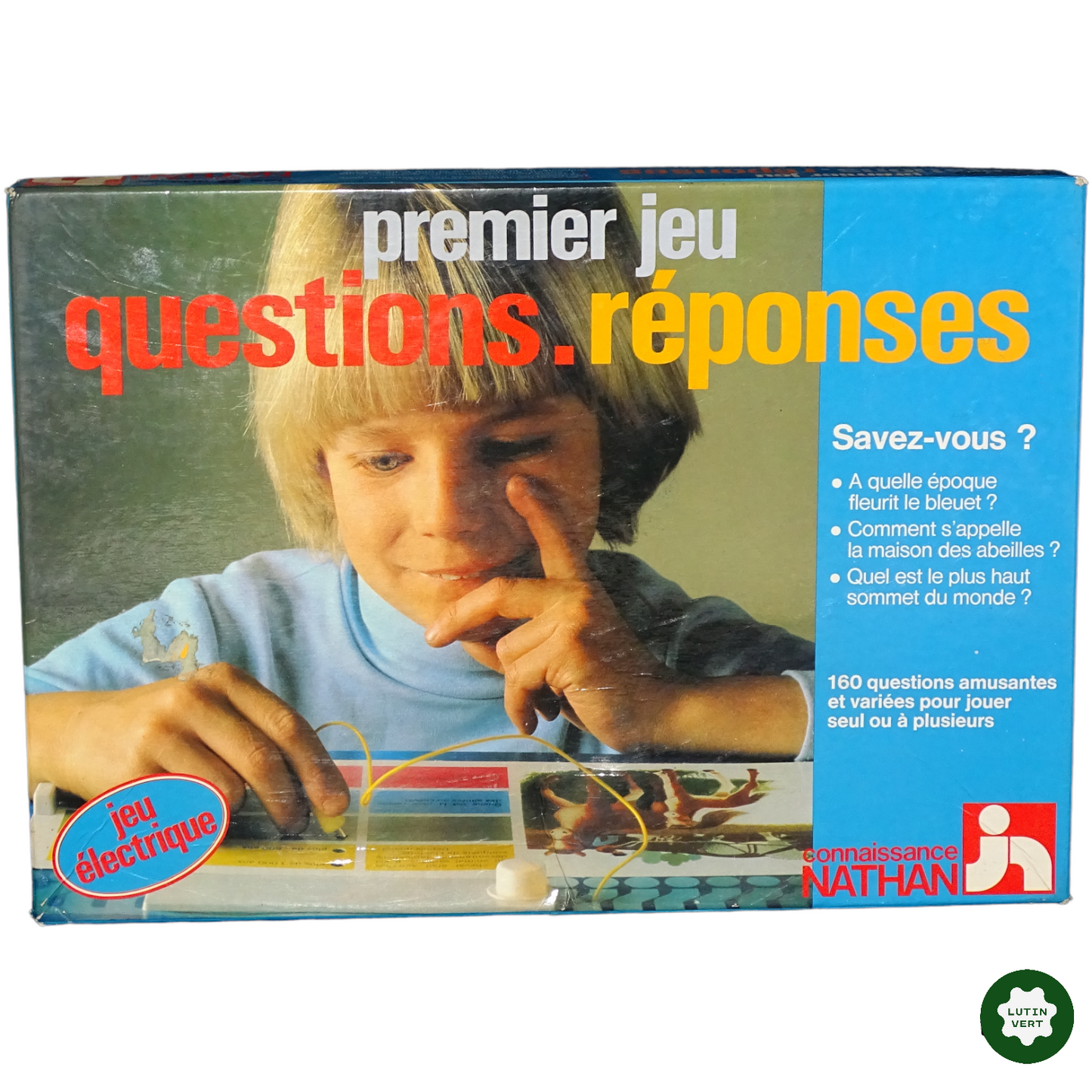 Premier jeu questions-réponses d'occasion NATHAN - Dès 8 ans | Lutin Vert