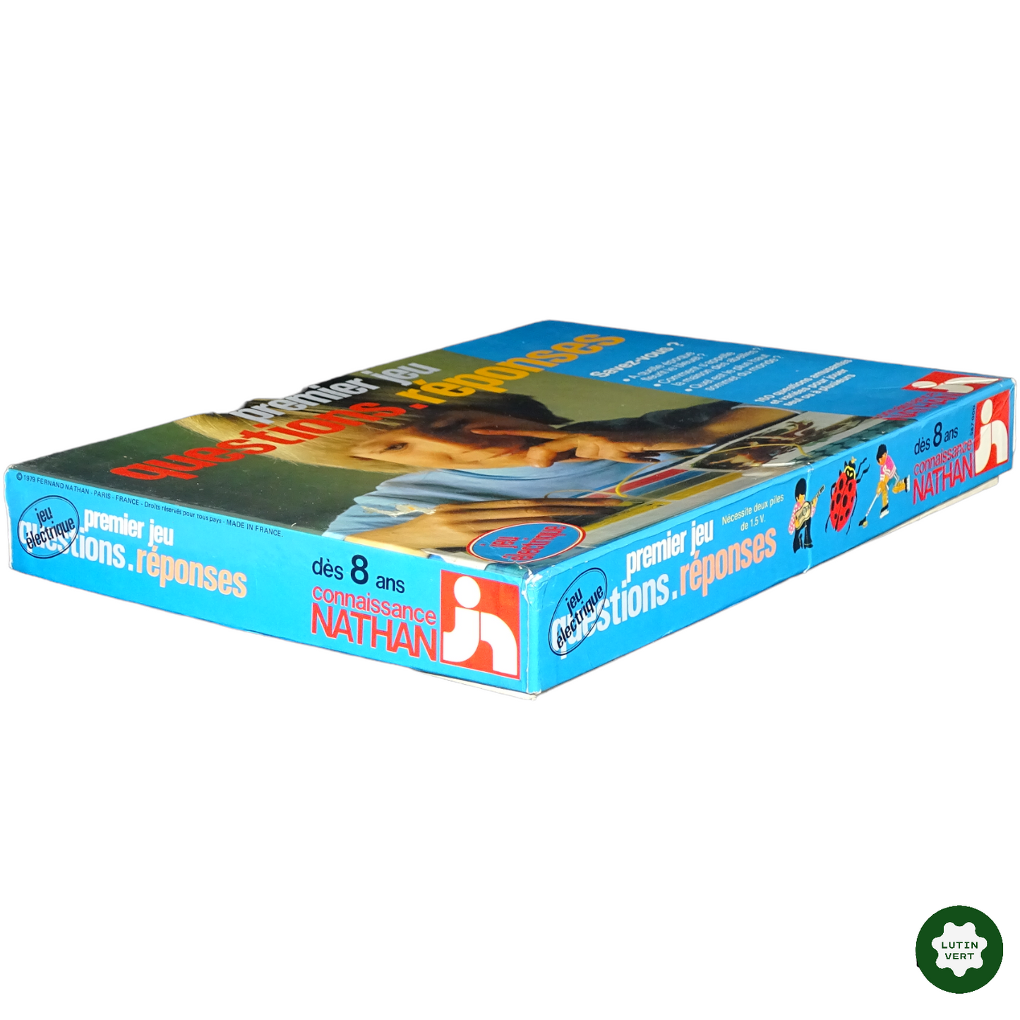 Premier jeu questions-réponses d'occasion NATHAN - Dès 8 ans | Lutin Vert