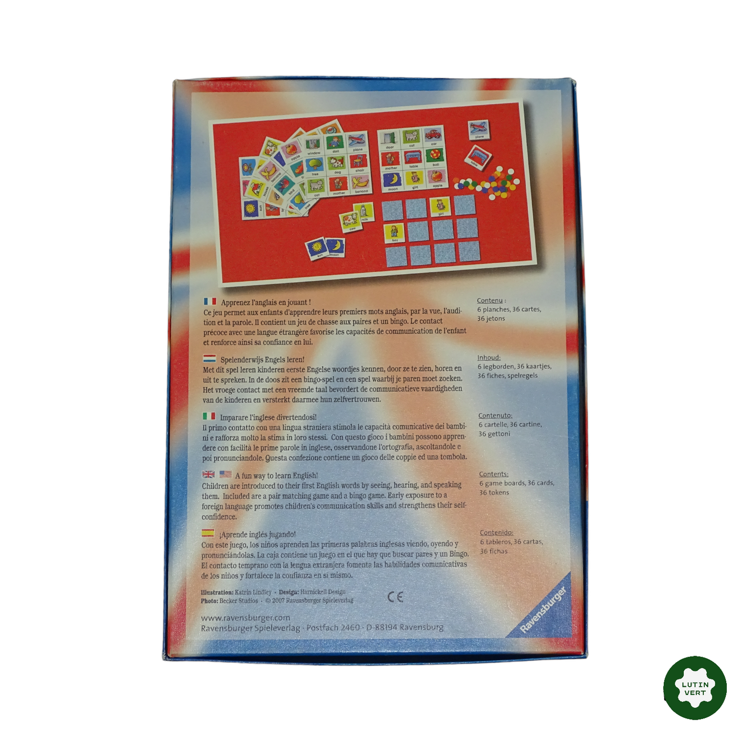 Apprenez l’anglais en jouant! d'occasion RAVENSBURGER - Dès 6 ans | Lutin Vert