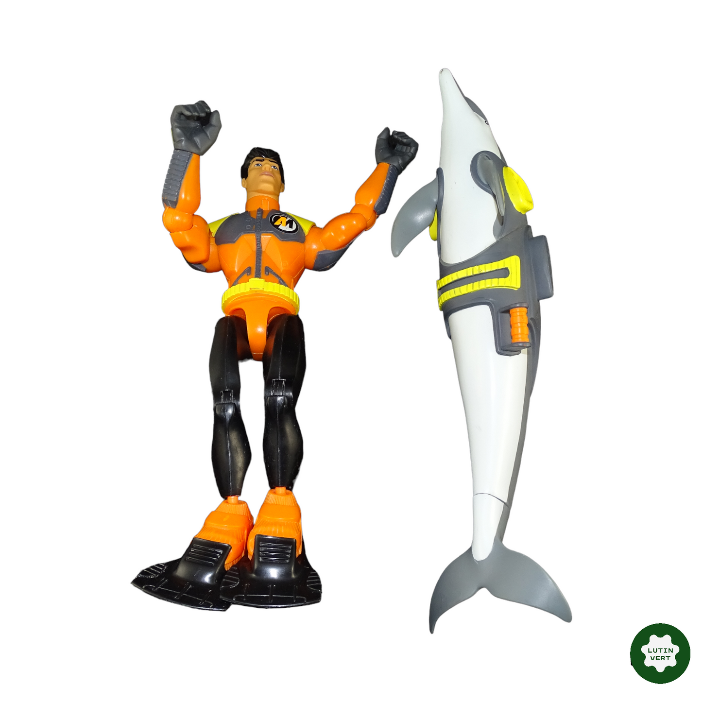 Action Man et son dauphin d'occasion HASBRO - Dès 6 ans | Lutin Vert