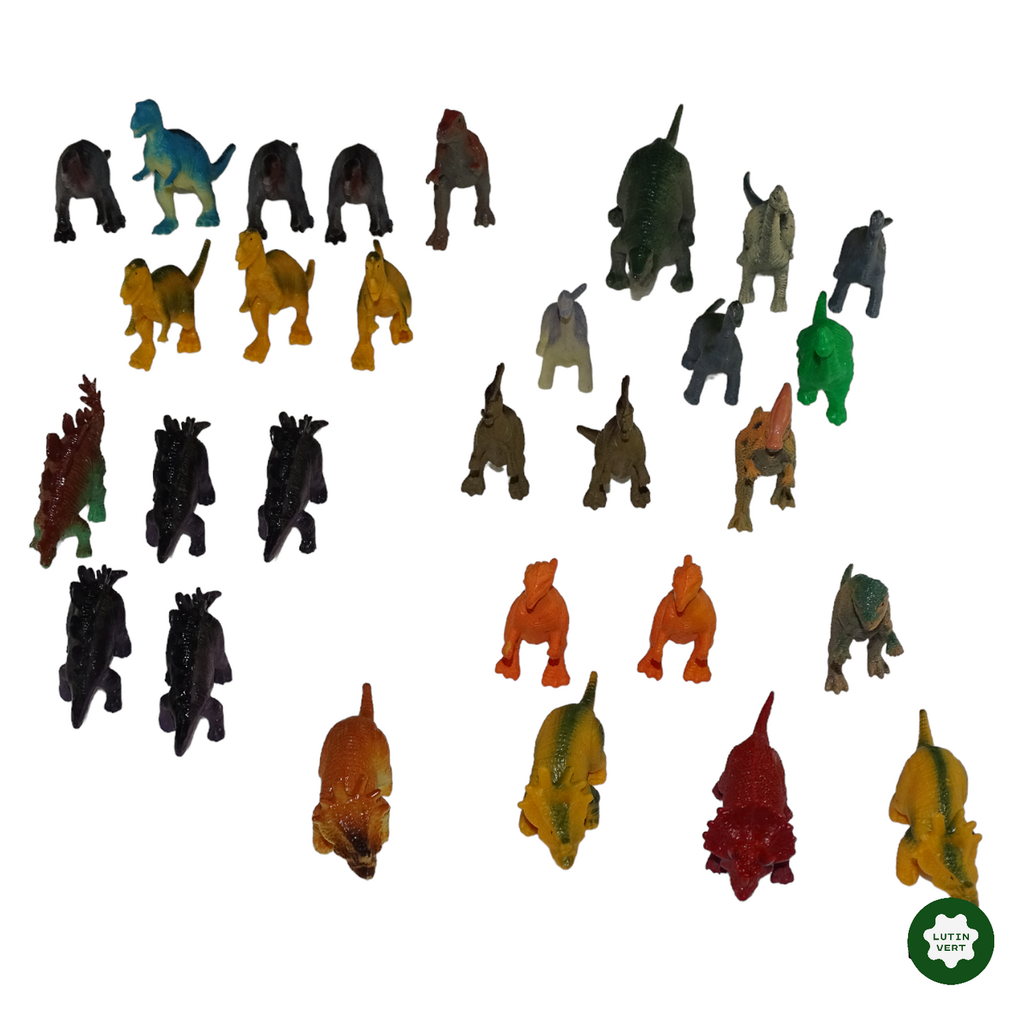 Ensemble de 29 figurines de dinosaures d'occasion | Lutin Vert