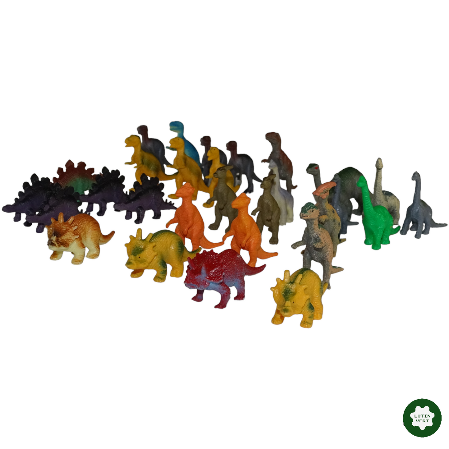 Ensemble de 29 figurines de dinosaures d'occasion | Lutin Vert