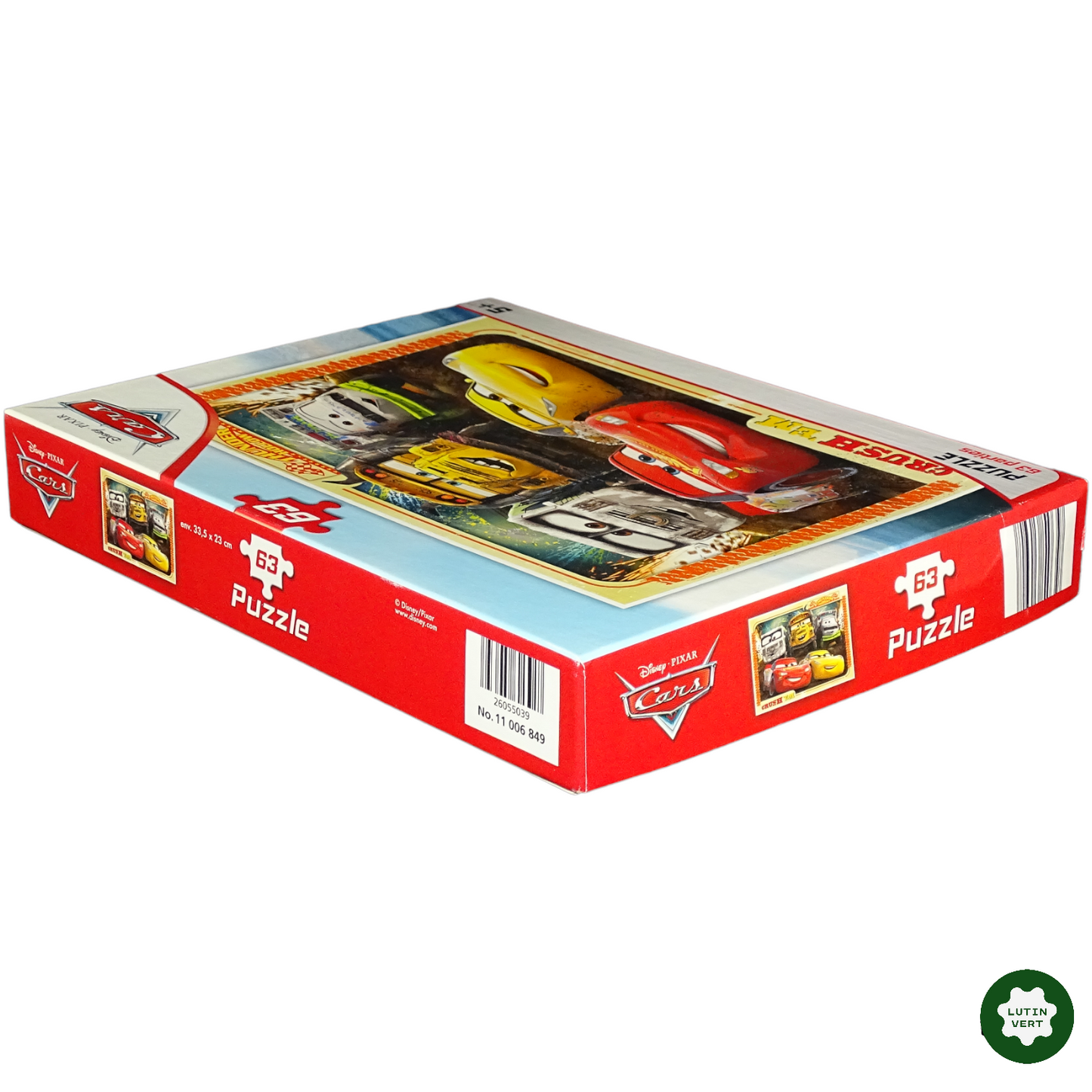 Puzzle Cars Disney Pixar d'occasion HATIER - Dès 5 ans | Lutin Vert