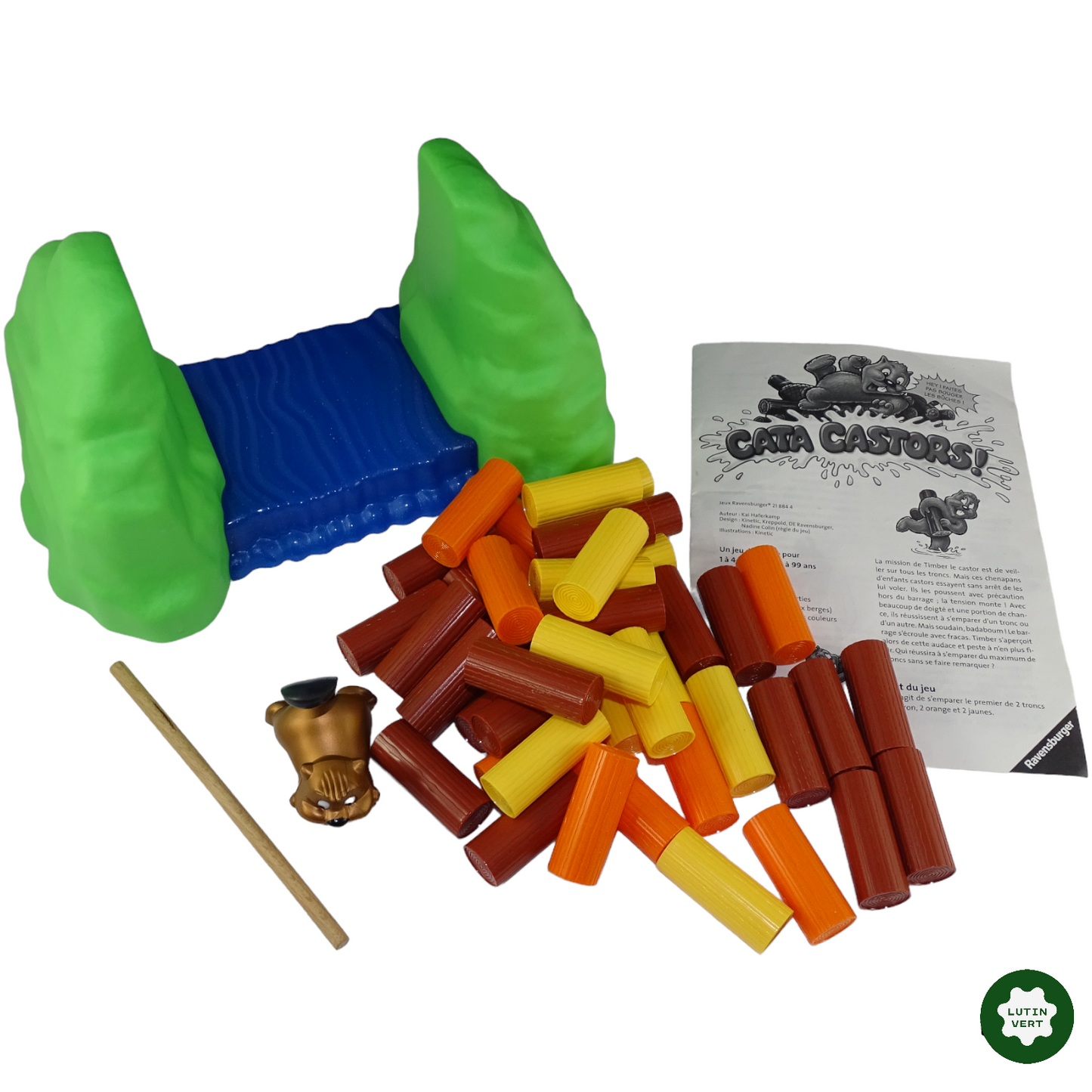 Cata Castors d'occasion RAVENSBURGER - Dès 4 ans | Lutin Vert