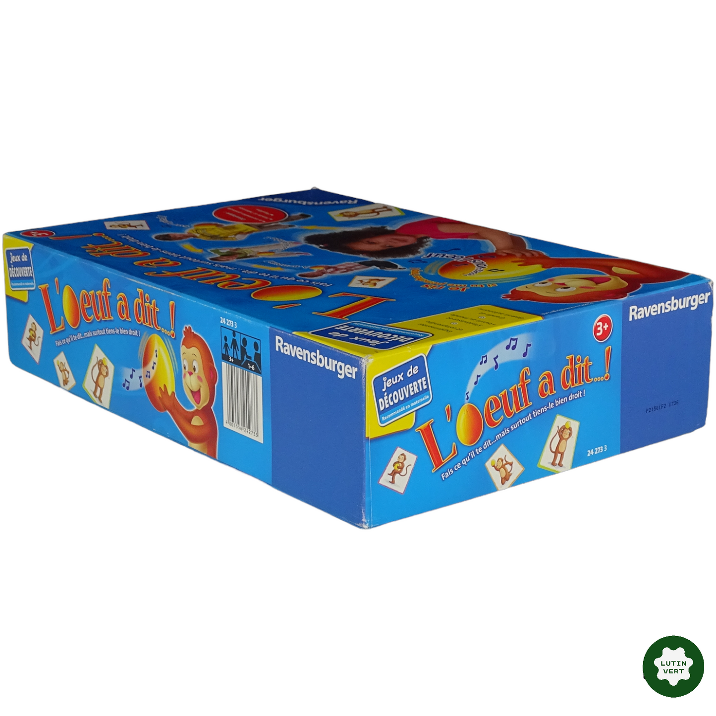 L’oeuf a dit occasion RAVENSBURGER - Dès 3 ans | Lutin Vert
