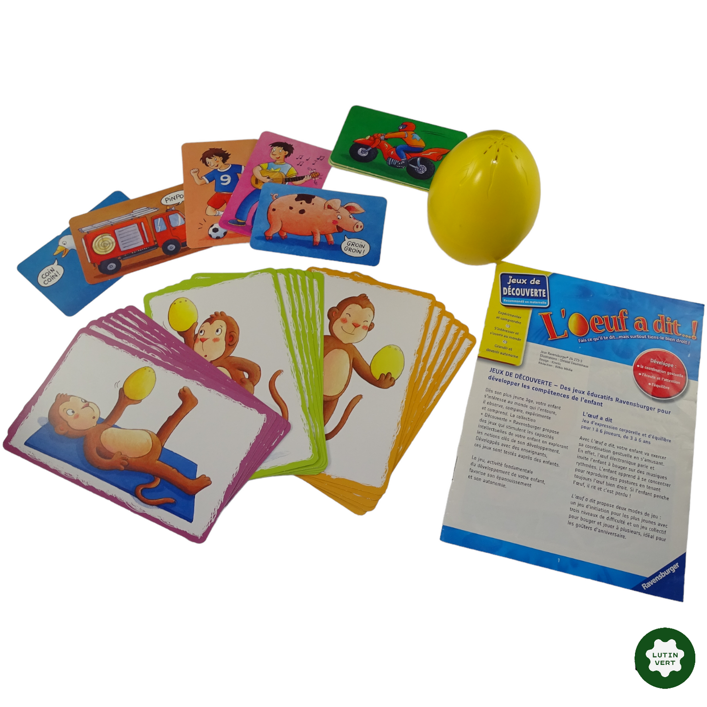 L’oeuf a dit occasion RAVENSBURGER - Dès 3 ans | Lutin Vert