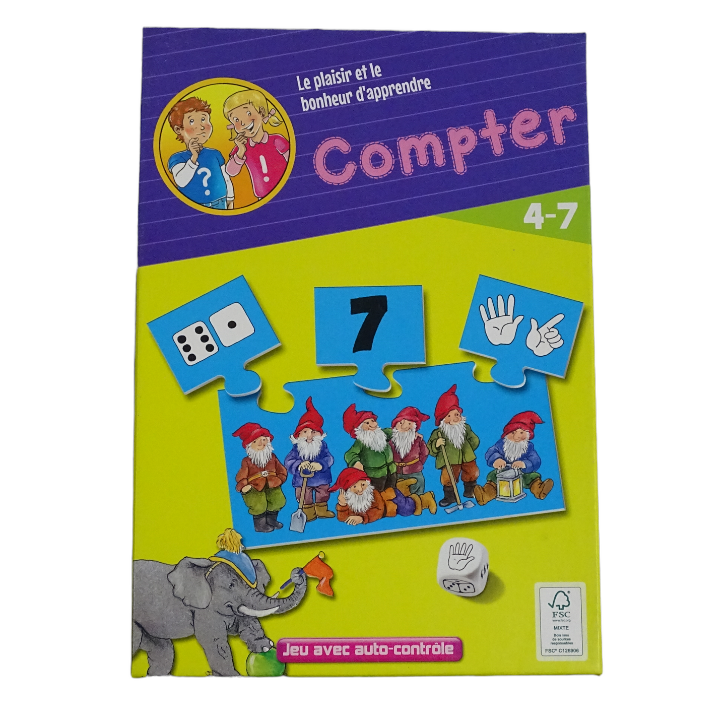 COMPTER le plaisir et le bonheur d’apprendre d'occasion INNOVAKIDS - Dès 4 ans | Lutin Vert