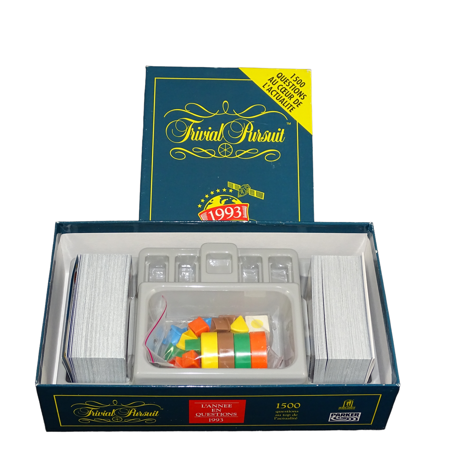 Trivial Pursuit L’année en questions 1993 d'occasion PARKER - Dès 15 ans | Lutin Vert