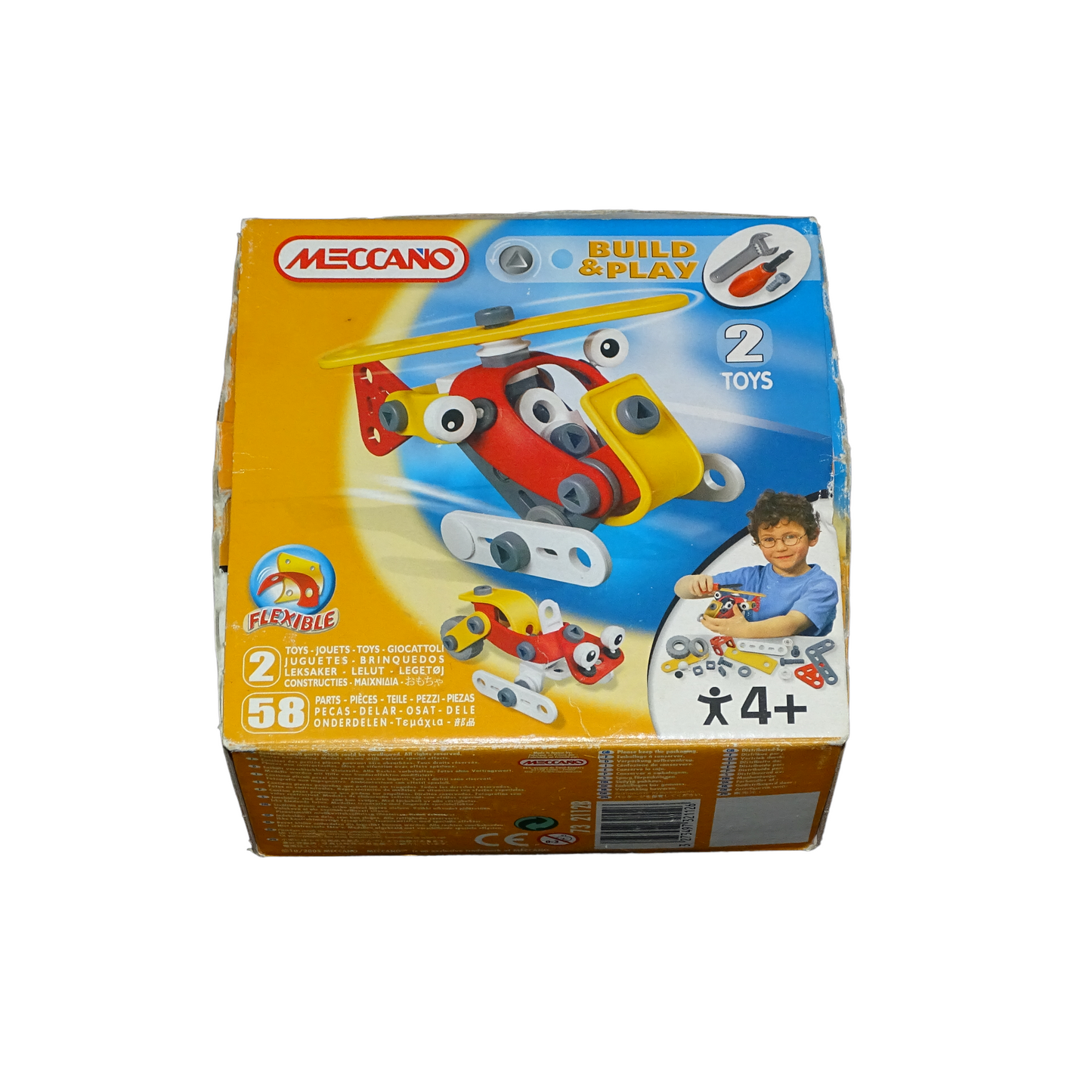 BUILD ET PLAY : 2 Jouets à construire d'occasion MECCANO - Dès 4 ans | Lutin Vert
