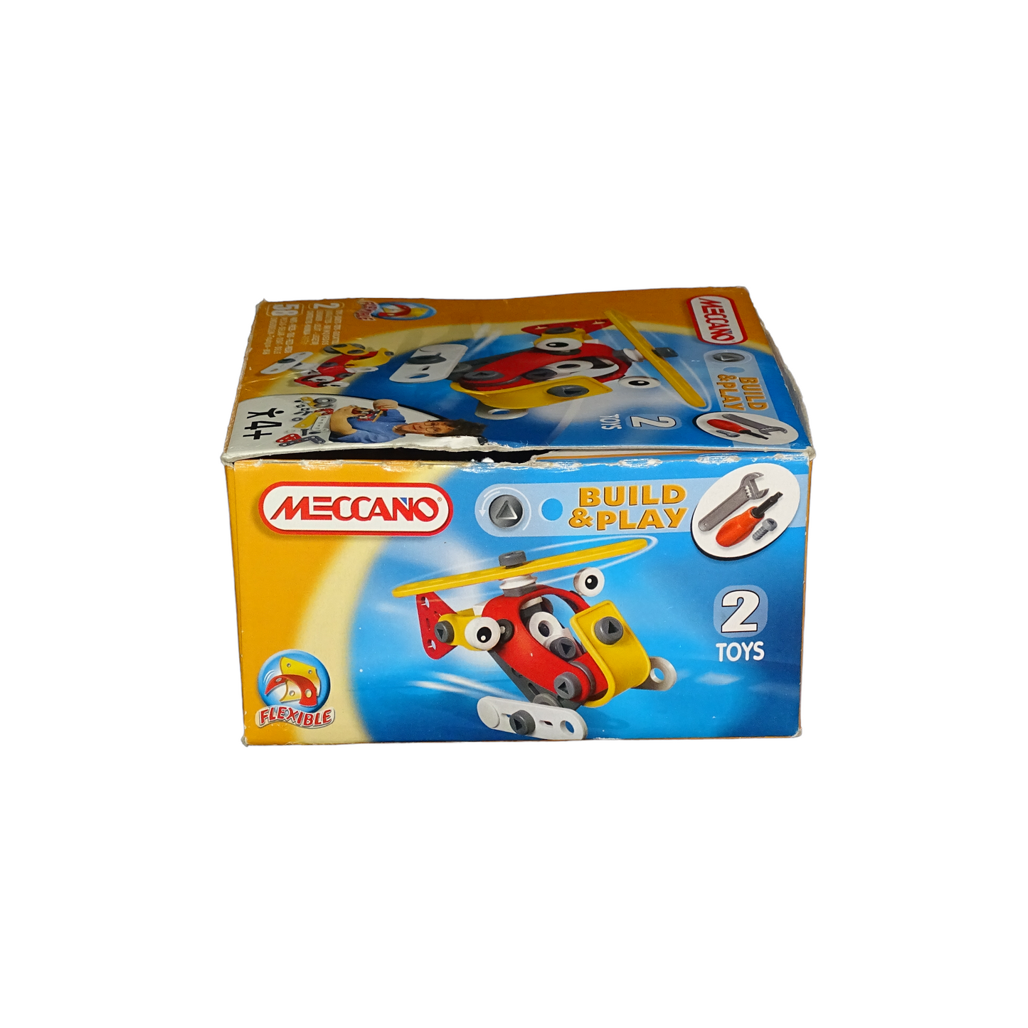 BUILD ET PLAY : 2 Jouets à construire d'occasion MECCANO - Dès 4 ans | Lutin Vert