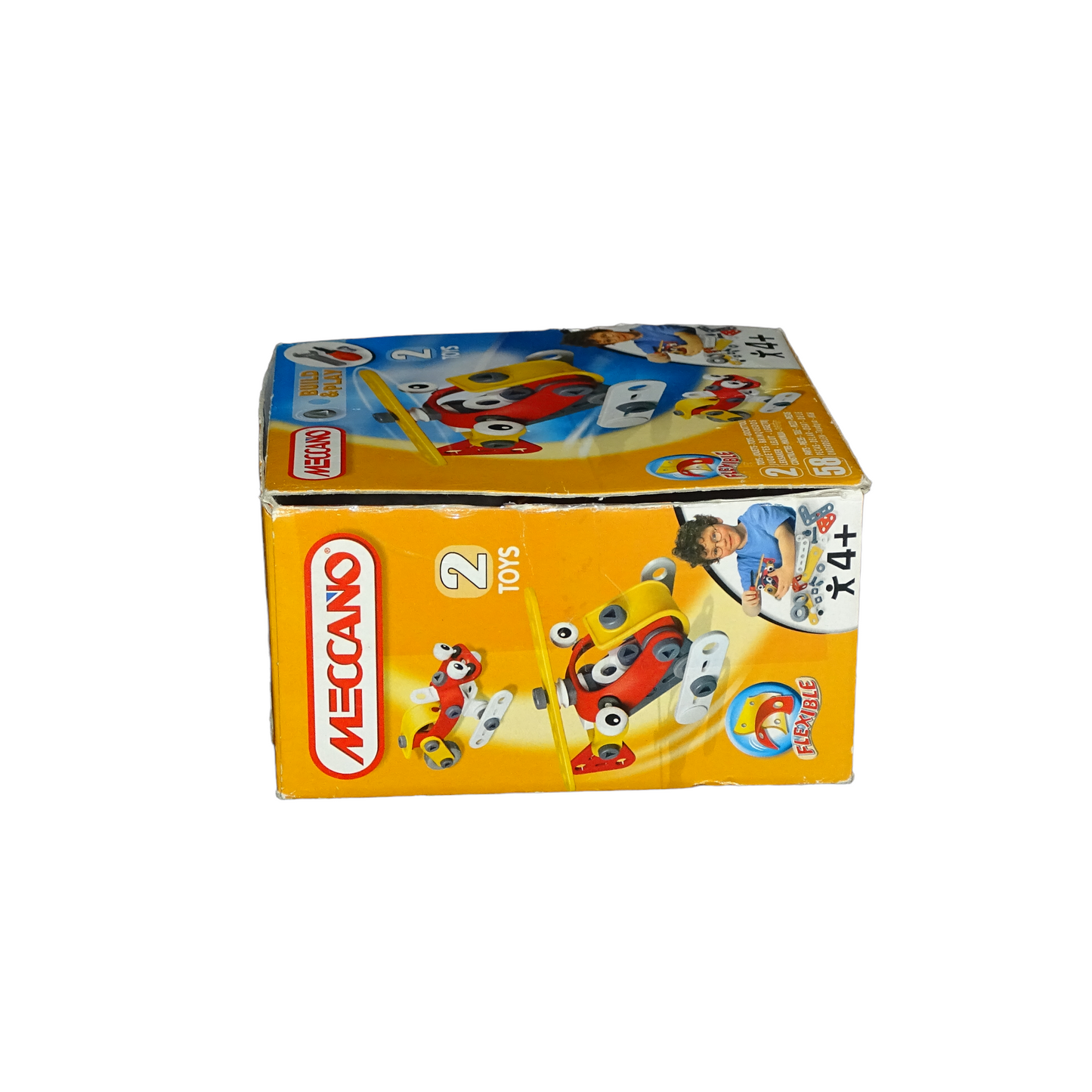 BUILD ET PLAY : 2 Jouets à construire d'occasion MECCANO - Dès 4 ans | Lutin Vert