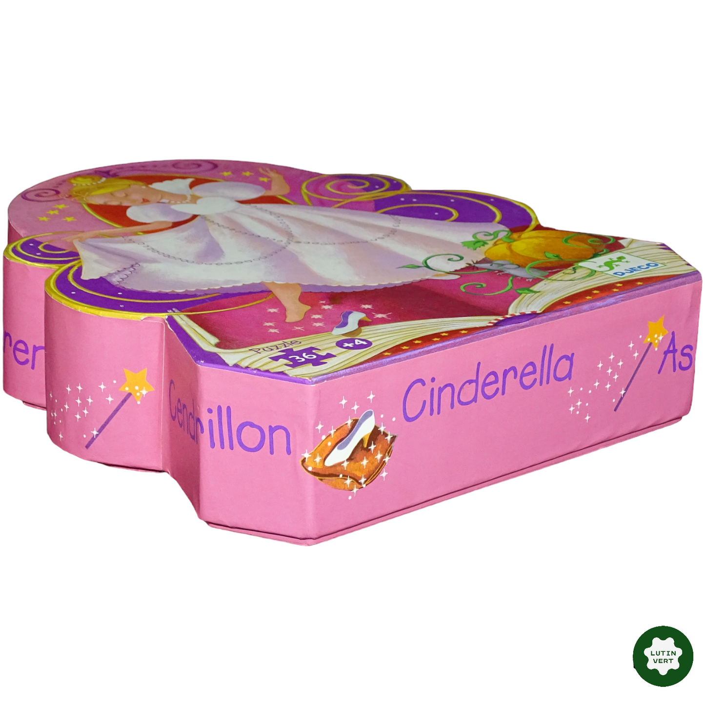 Puzzle Cendrillon 36 pièces d'occasion DJECO - Dès 4 ans | Lutin Vert