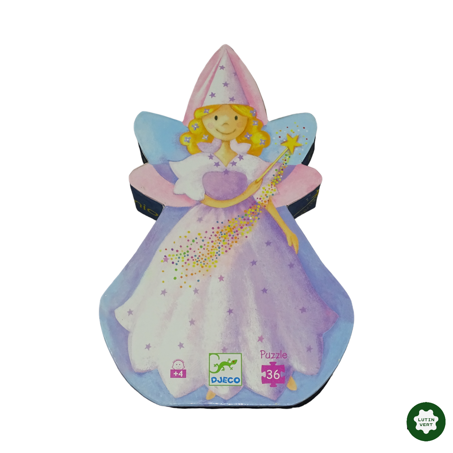 Puzzle La fée et la licorne 36 pièces d'occasion DJECO - Dès 4 ans | Lutin Vert