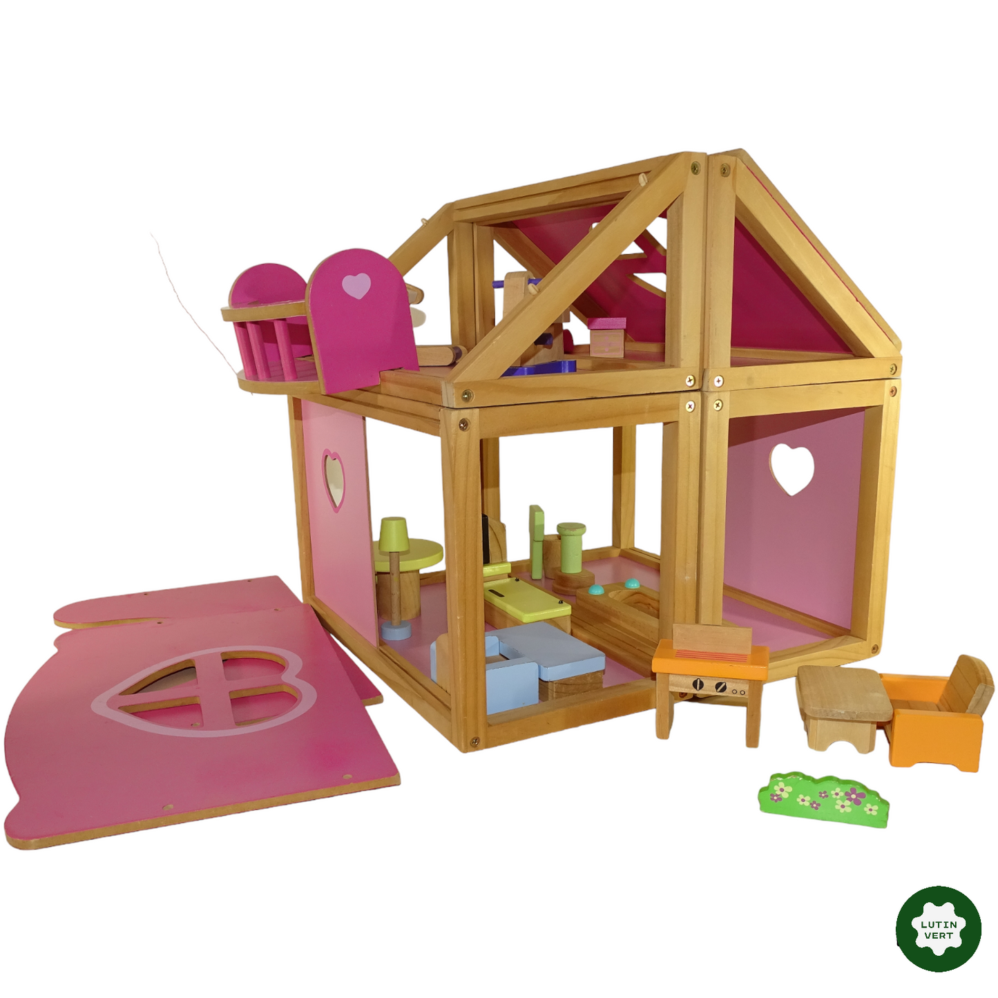 Maison modulable en bois d'occasion TOYS’R'US - Dès 3 ans | Lutin Vert