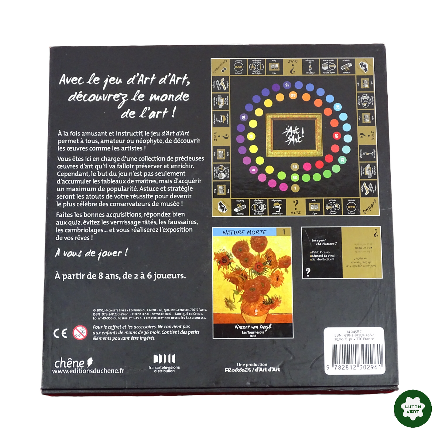 Le jeu d’art d’art ! d'occasion CHÊNE - Dès 8 ans | Lutin Vert