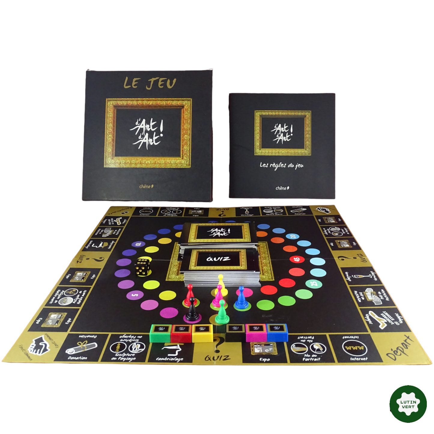 Le jeu d’art d’art ! d'occasion CHÊNE - Dès 8 ans | Lutin Vert