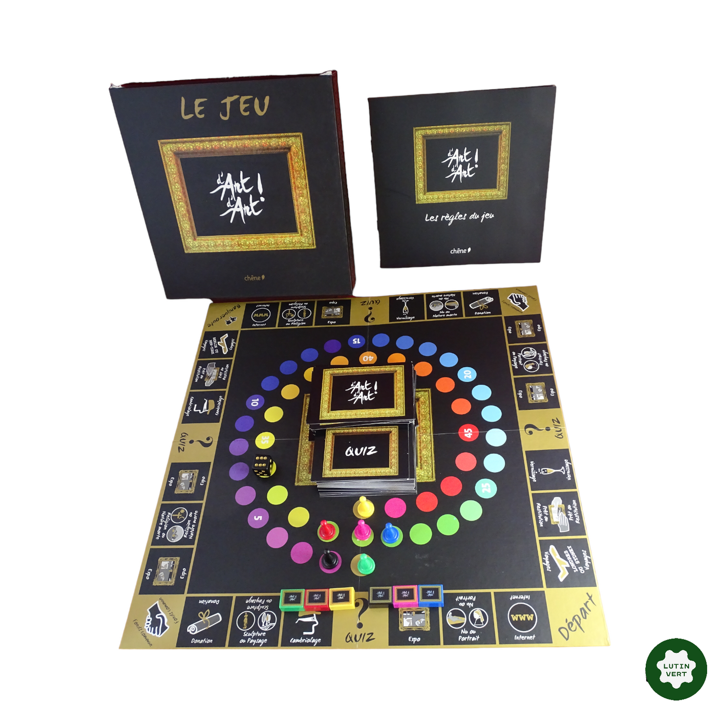 Le jeu d’art d’art ! d'occasion CHÊNE - Dès 8 ans | Lutin Vert