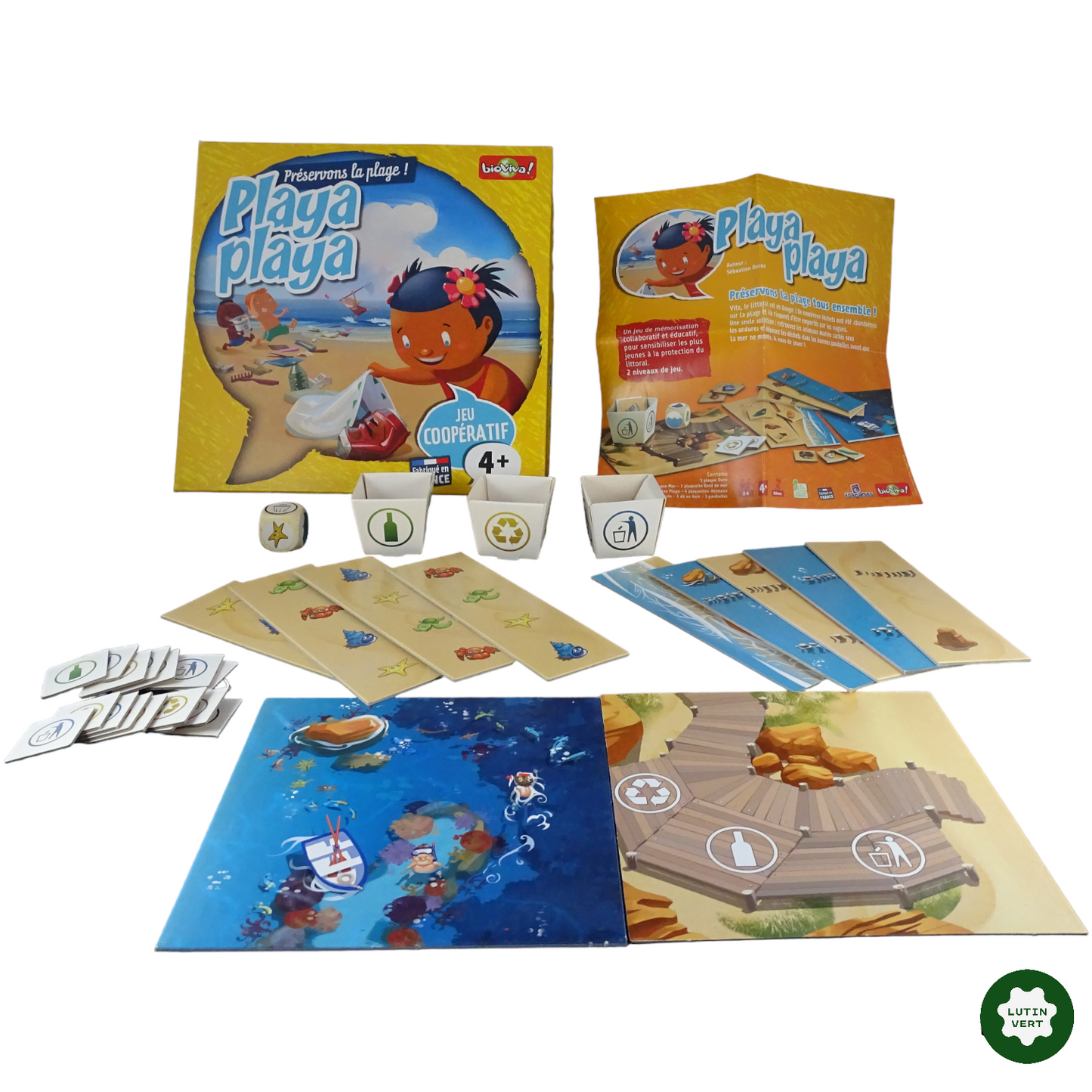Playa Playa Préservons la plage ! d'occasion BIOVIVA - Dès 4 ans | Lutin Vert