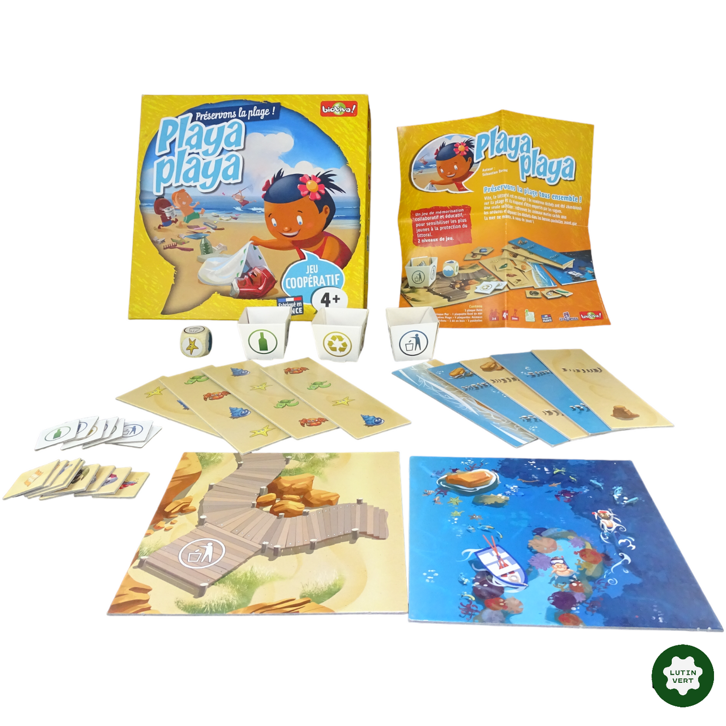 Playa Playa Préservons la plage ! d'occasion BIOVIVA - Dès 4 ans | Lutin Vert