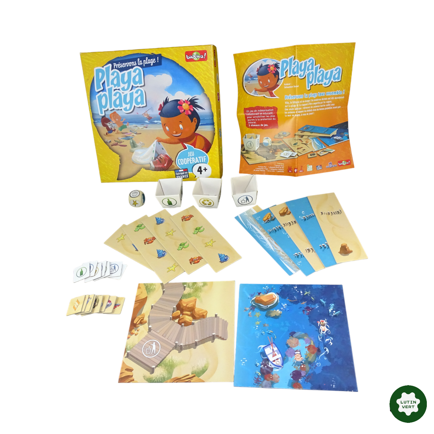 Playa Playa Préservons la plage ! d'occasion BIOVIVA - Dès 4 ans | Lutin Vert